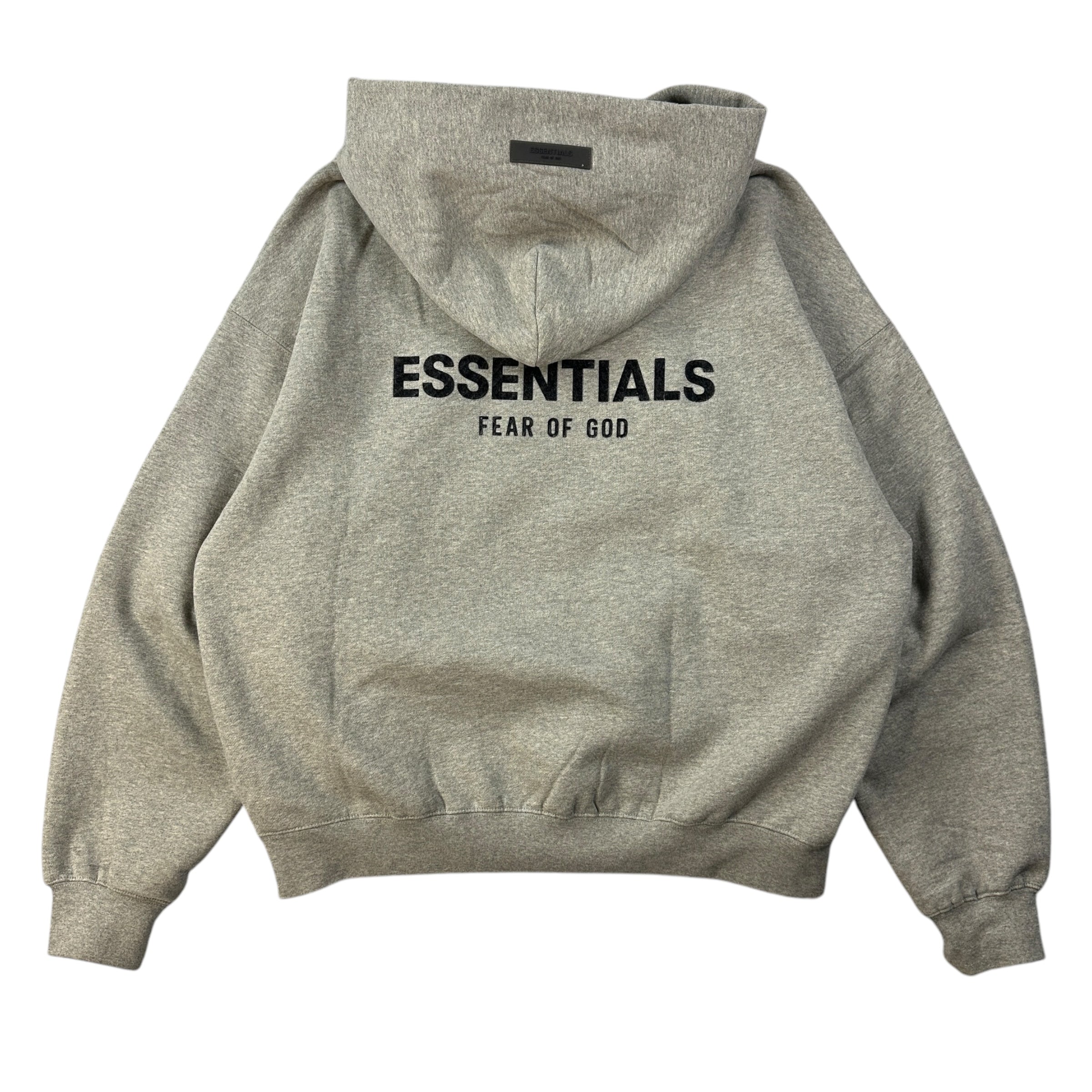 Fear Of God Essentials Hoodie Dark Oatmeal