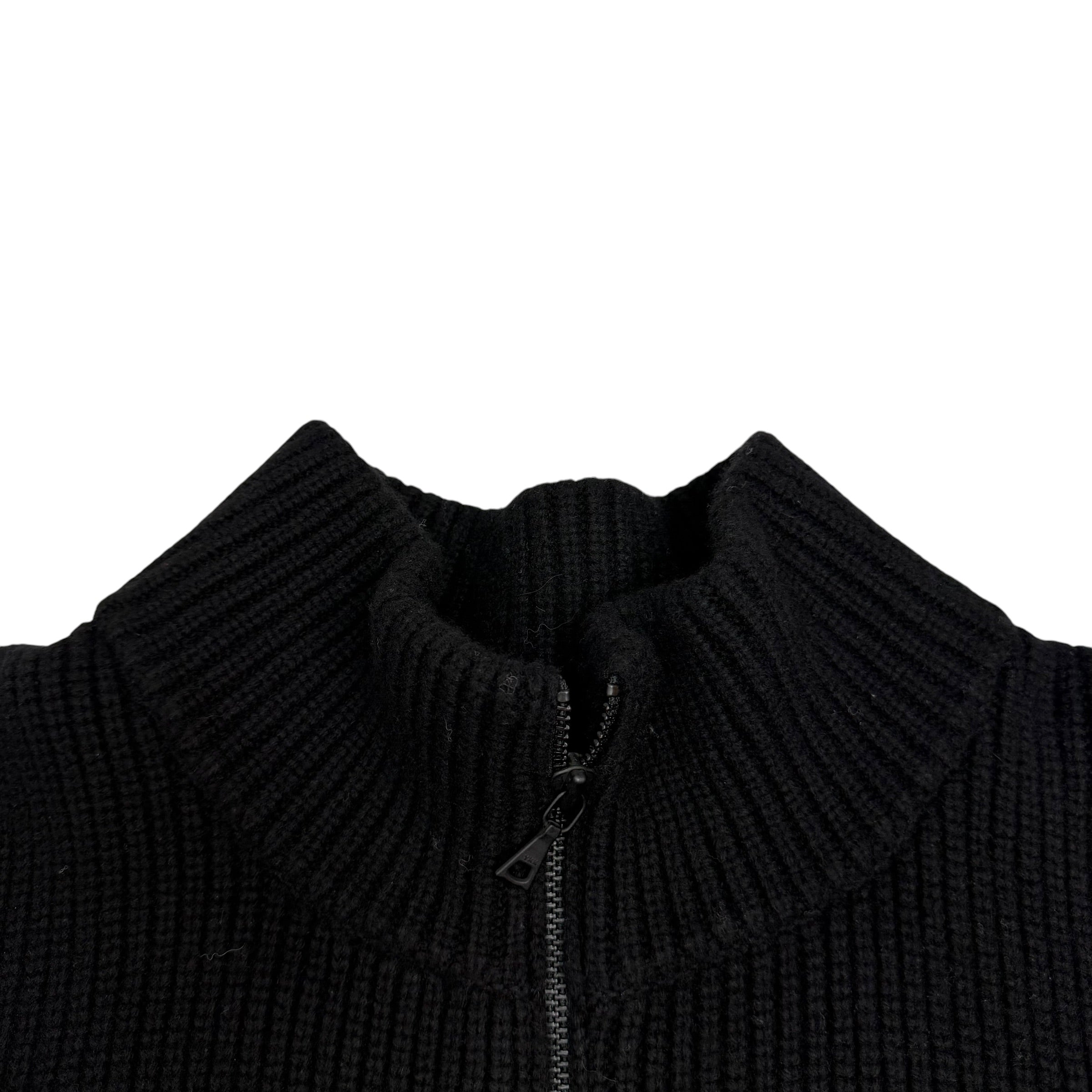 John Elliott Wool Bomber Jacket Black