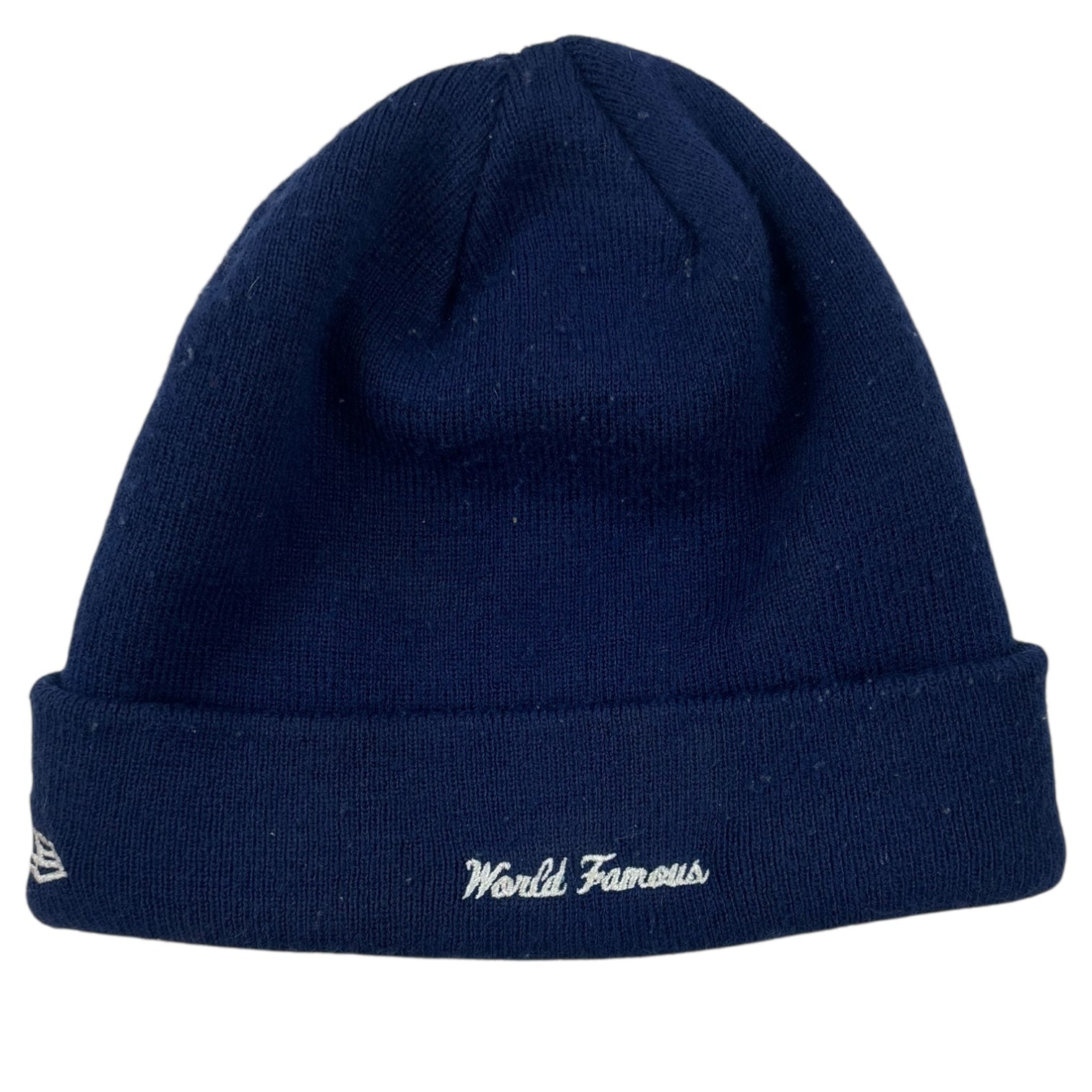 Supreme New Era Box Logo Beanie Navy