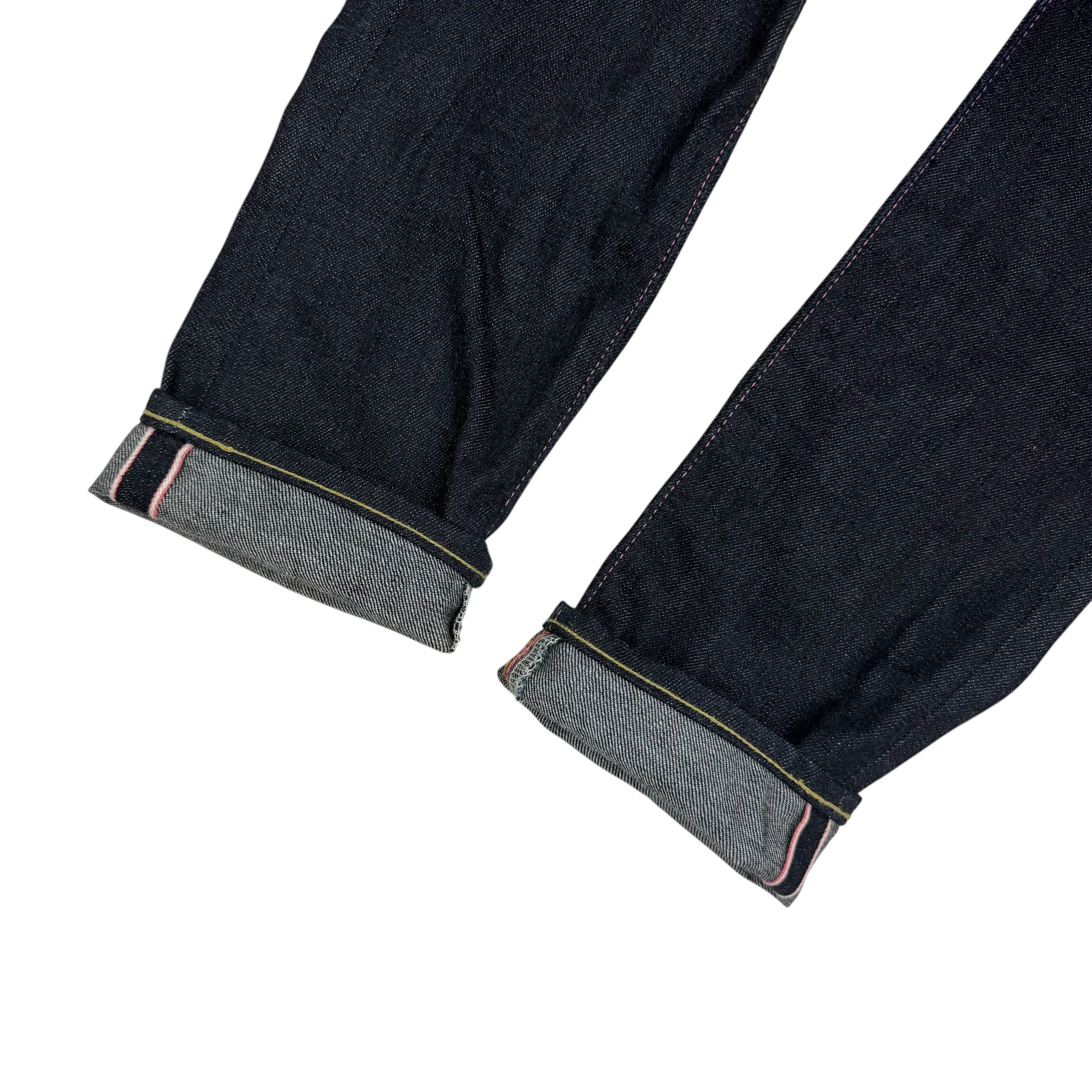 Momotaro Raw Denim Selvedge Jeans Indigo