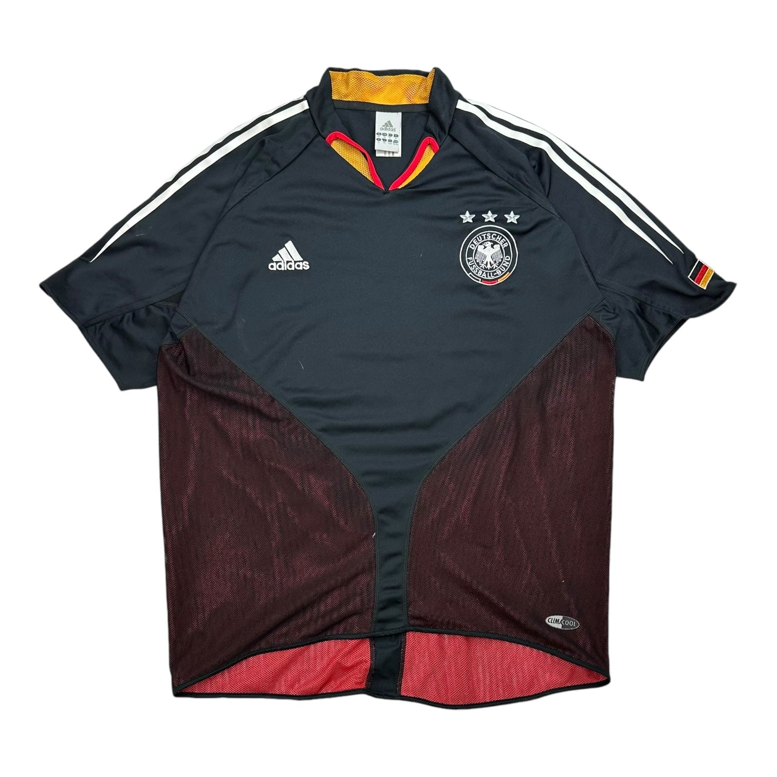 Vintage Germany National Team Soccer Jersey Black/Red