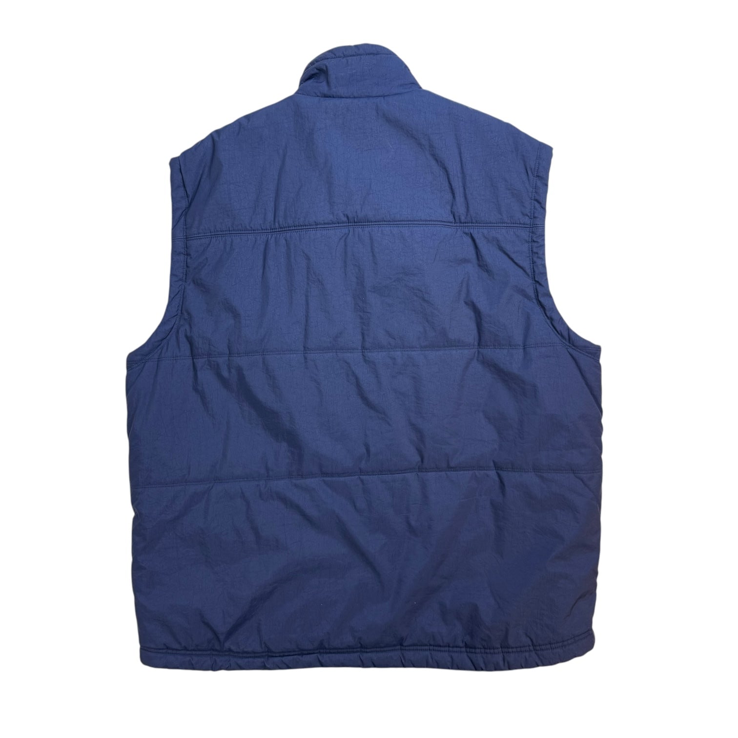 Vintage Nike Puffer Vest Navy Blue