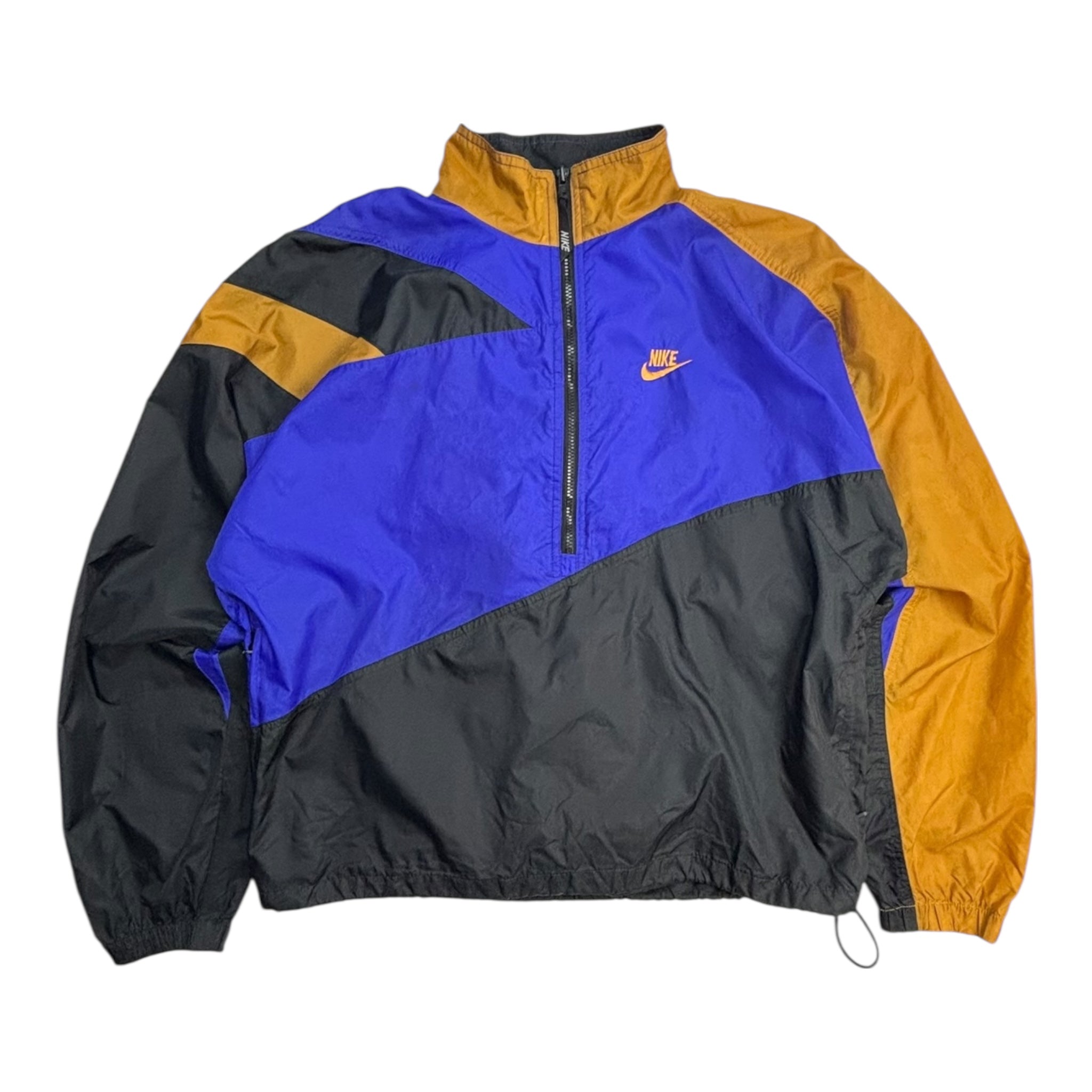 Vintage 90s Nike Color Block Windbreaker Jacket