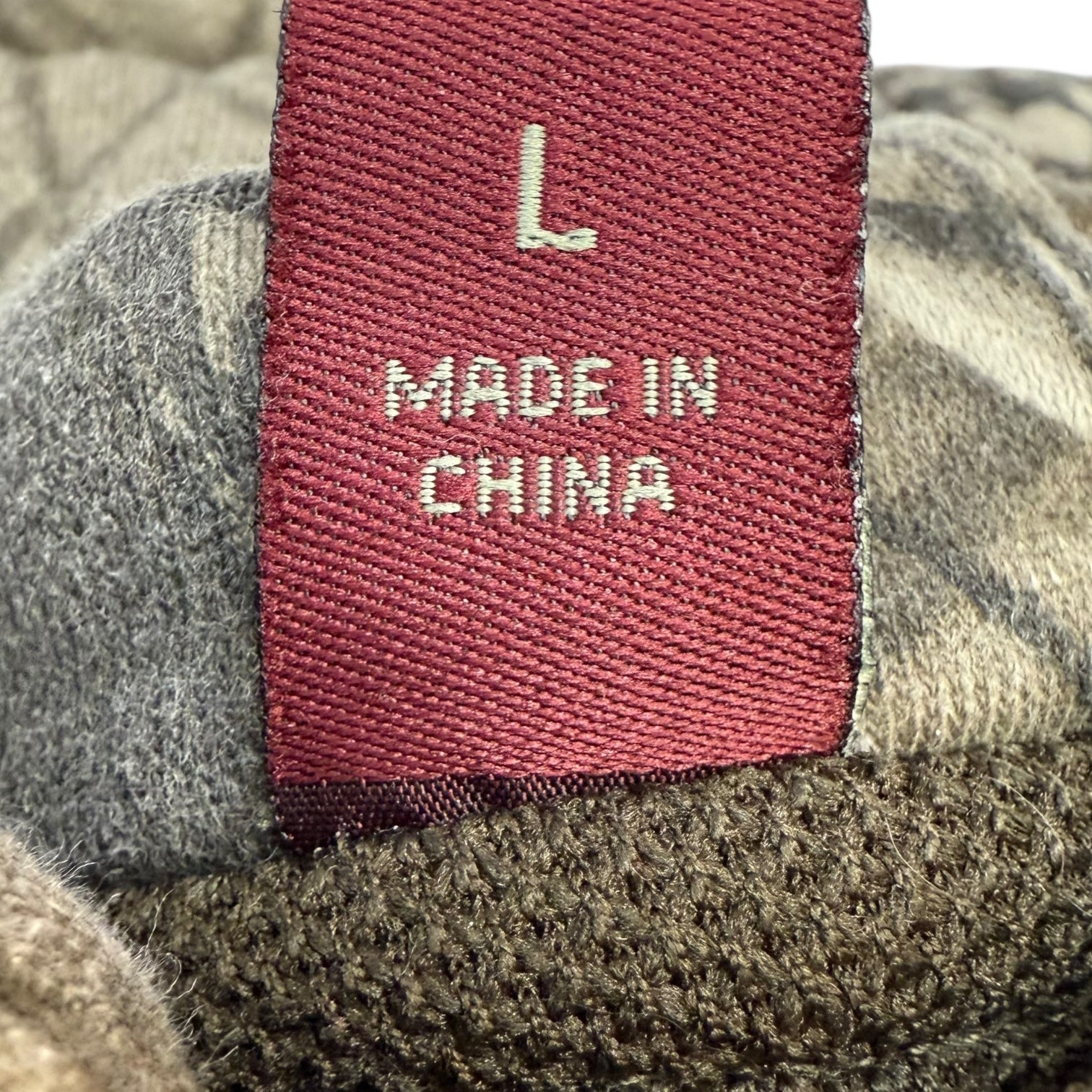 Vintage RealTree Zip Up Sweater Camo