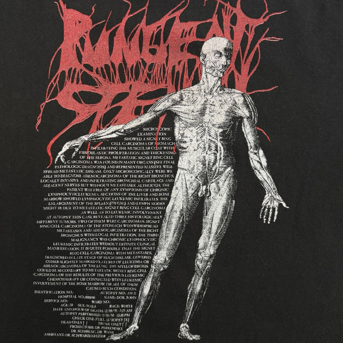 Vintage Pungent Stench "Been Caught Buttering" Long-sleeve Black