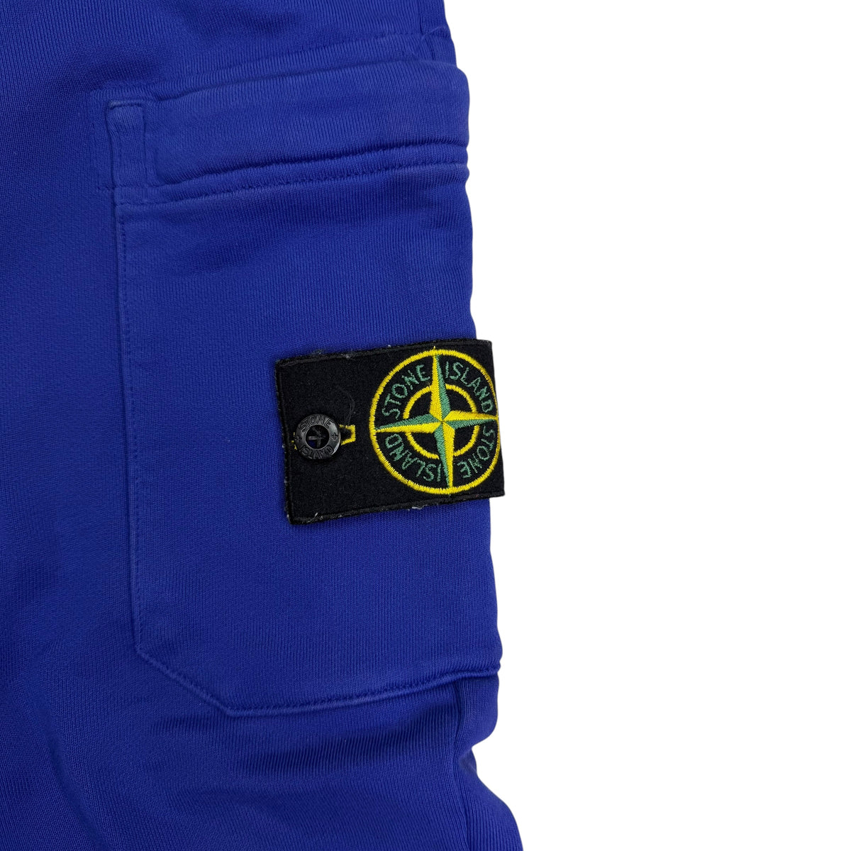 Stone Island Slim Fit Fleece Sweatpants Blue