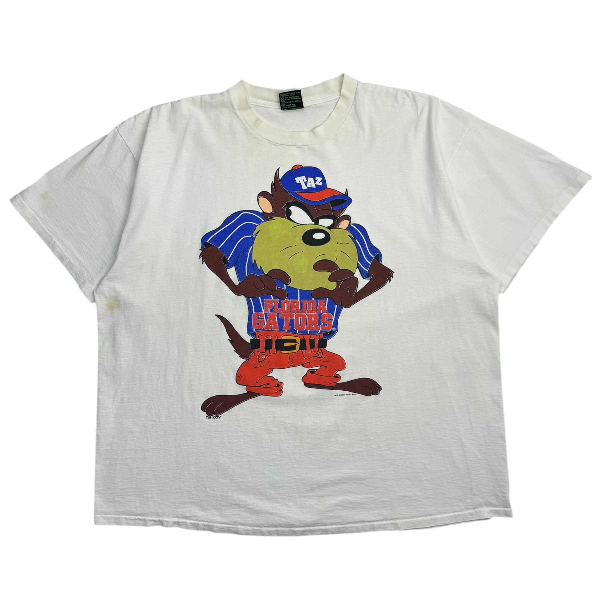 1994 Florida Gators Taz Tee White