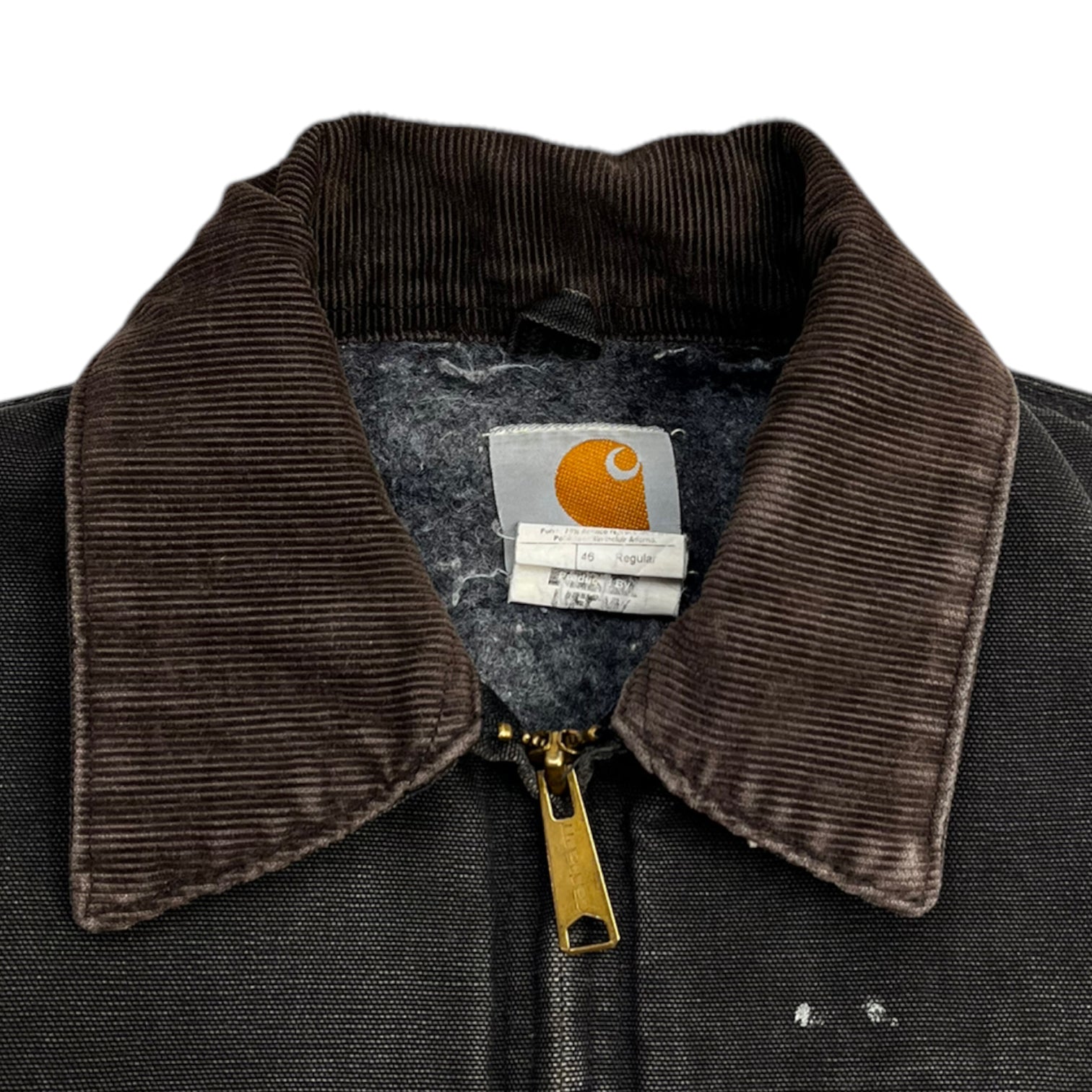 Carhartt Detroit Work Jacket Faded Noir