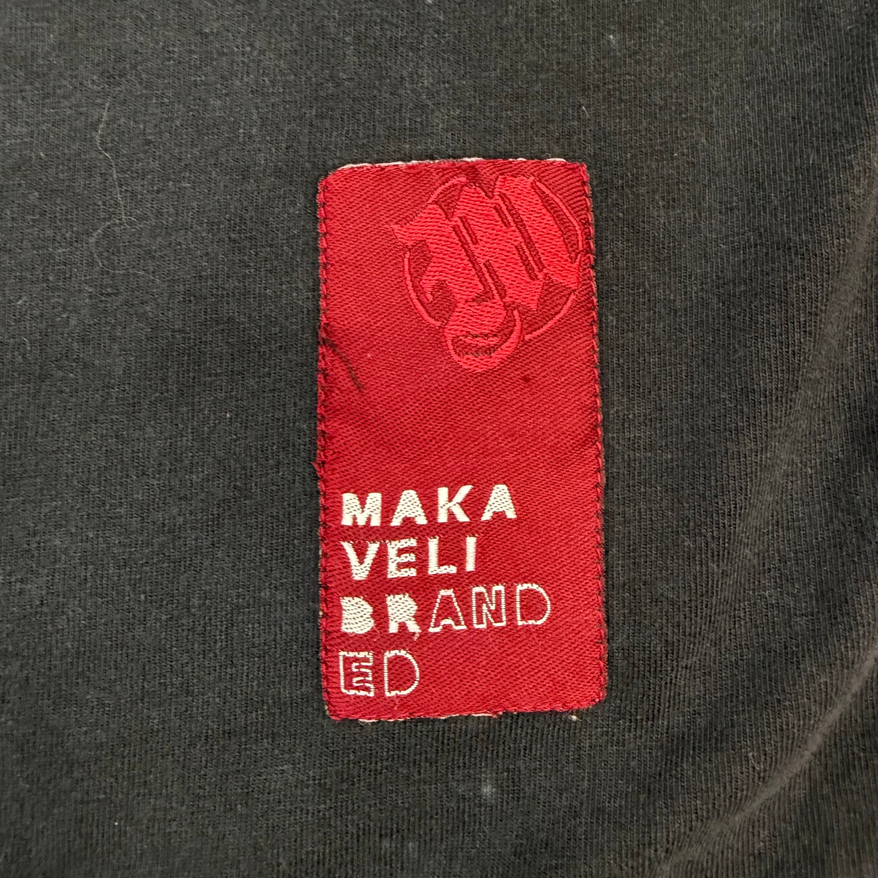 Vintage Makaveli Branded Tupac Shakur Tee Black
