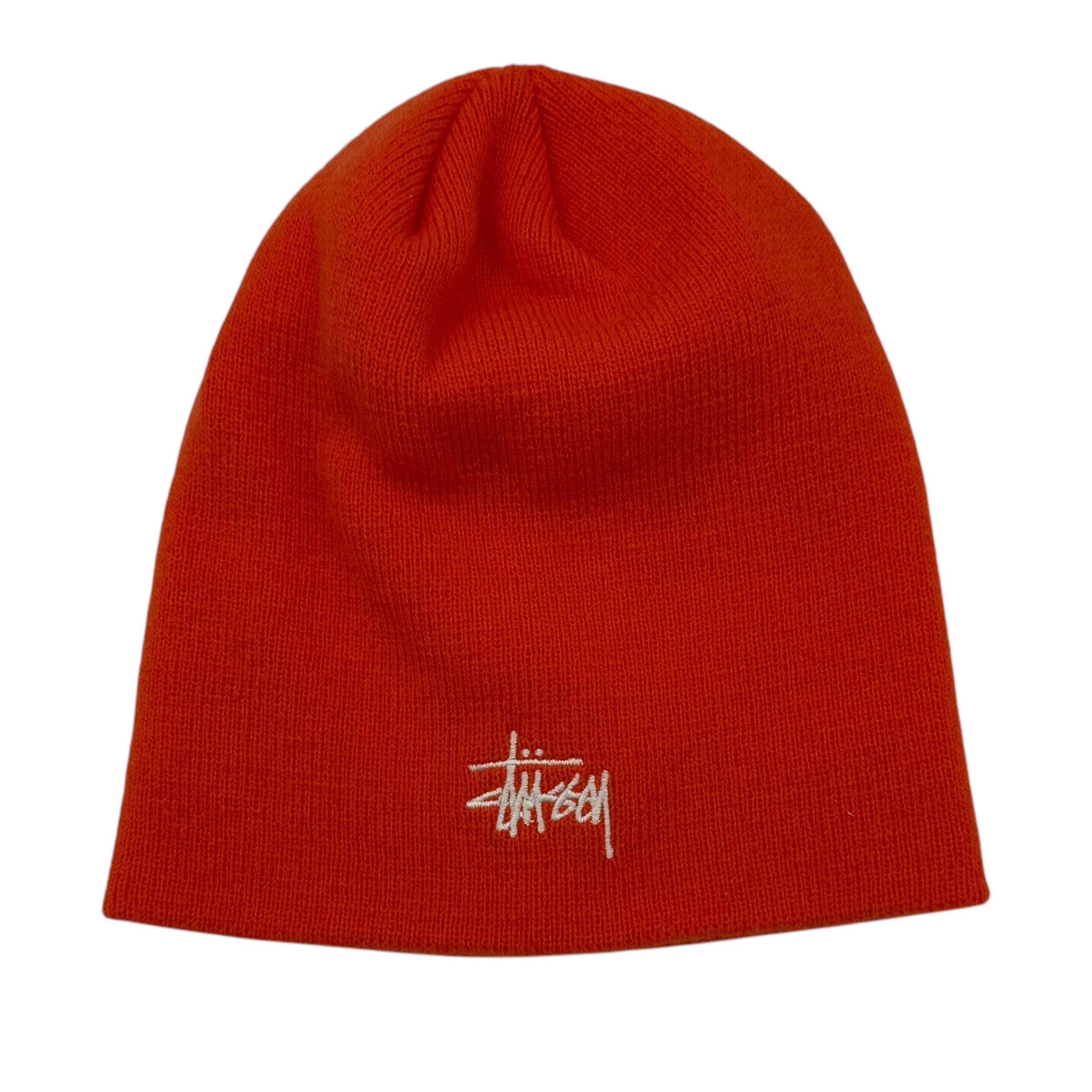 Stussy Skull Beanie Blaze Orange