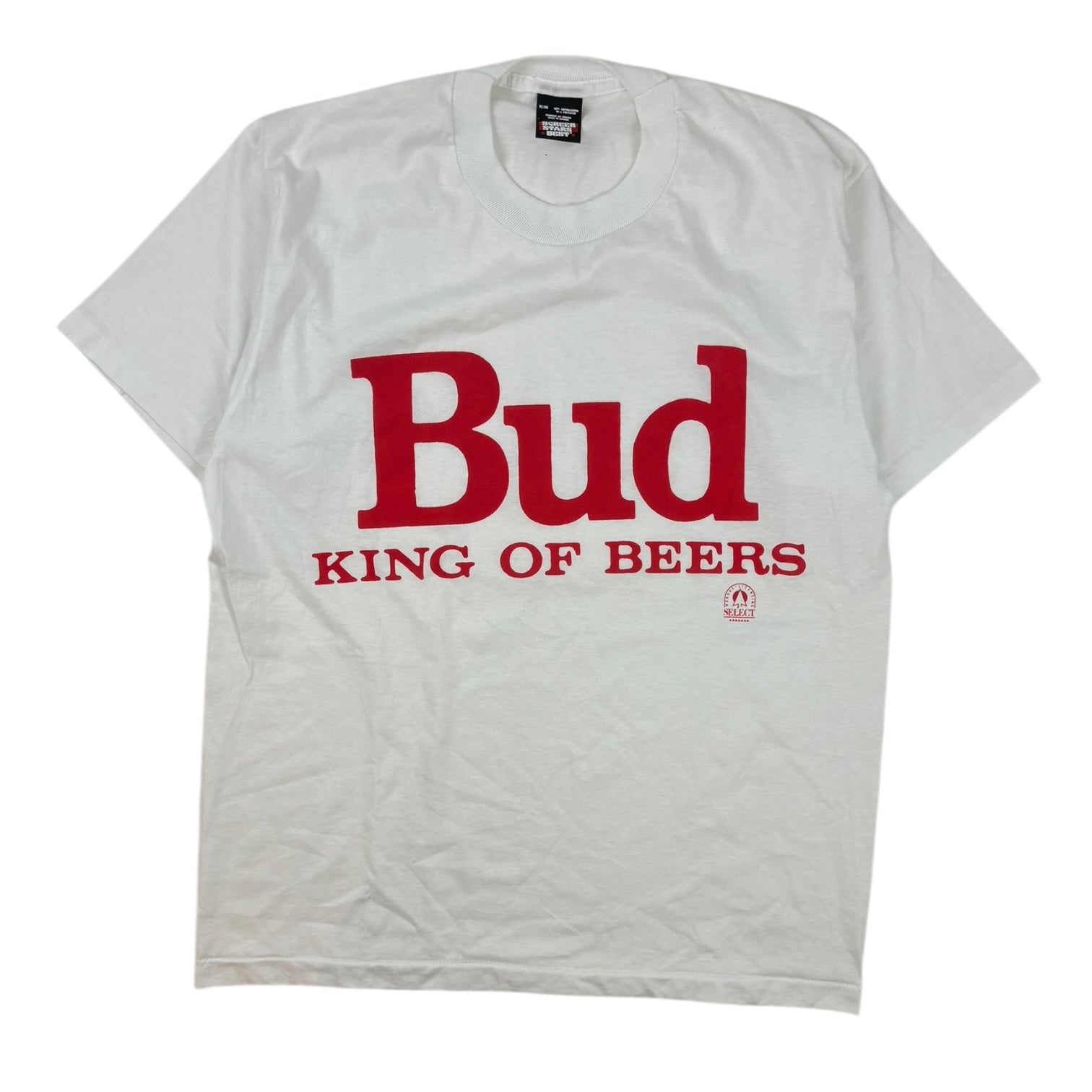 Vintage Bud King Of Beers T-Shirt White