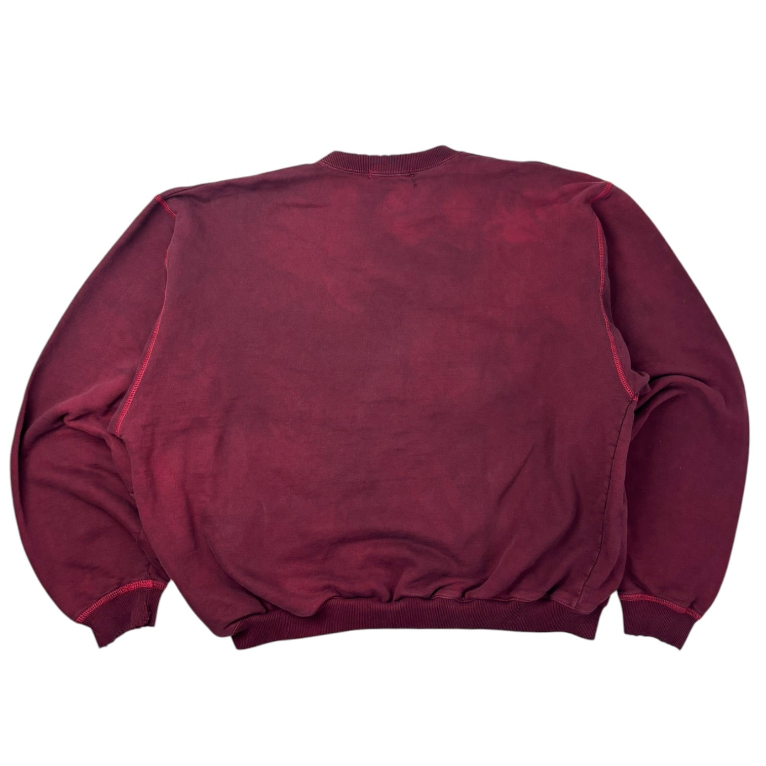 Vintage Club Monaco Crewneck Washed Burgundy