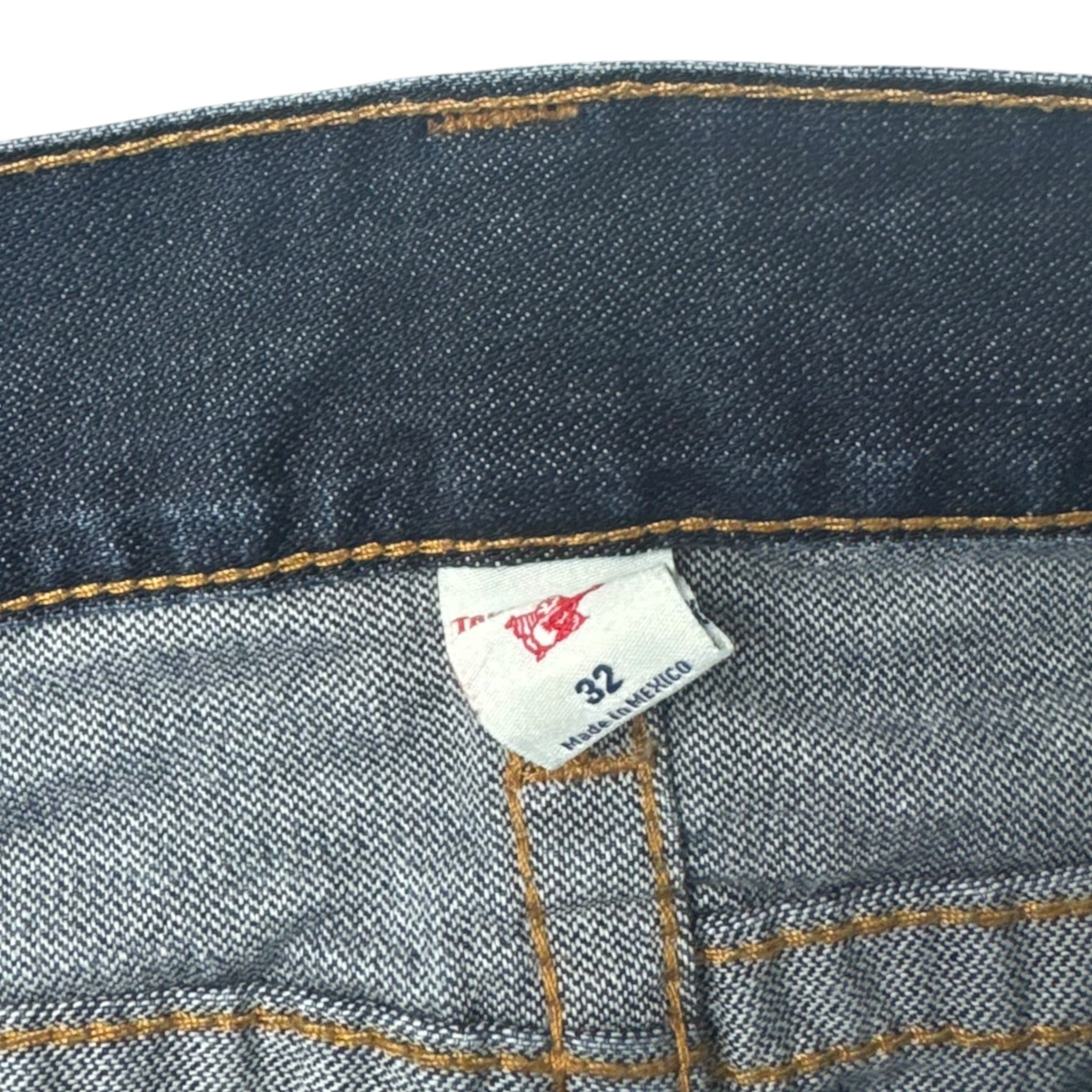 True Religion Billy Flap Boot Cut Denim Dark Indigo