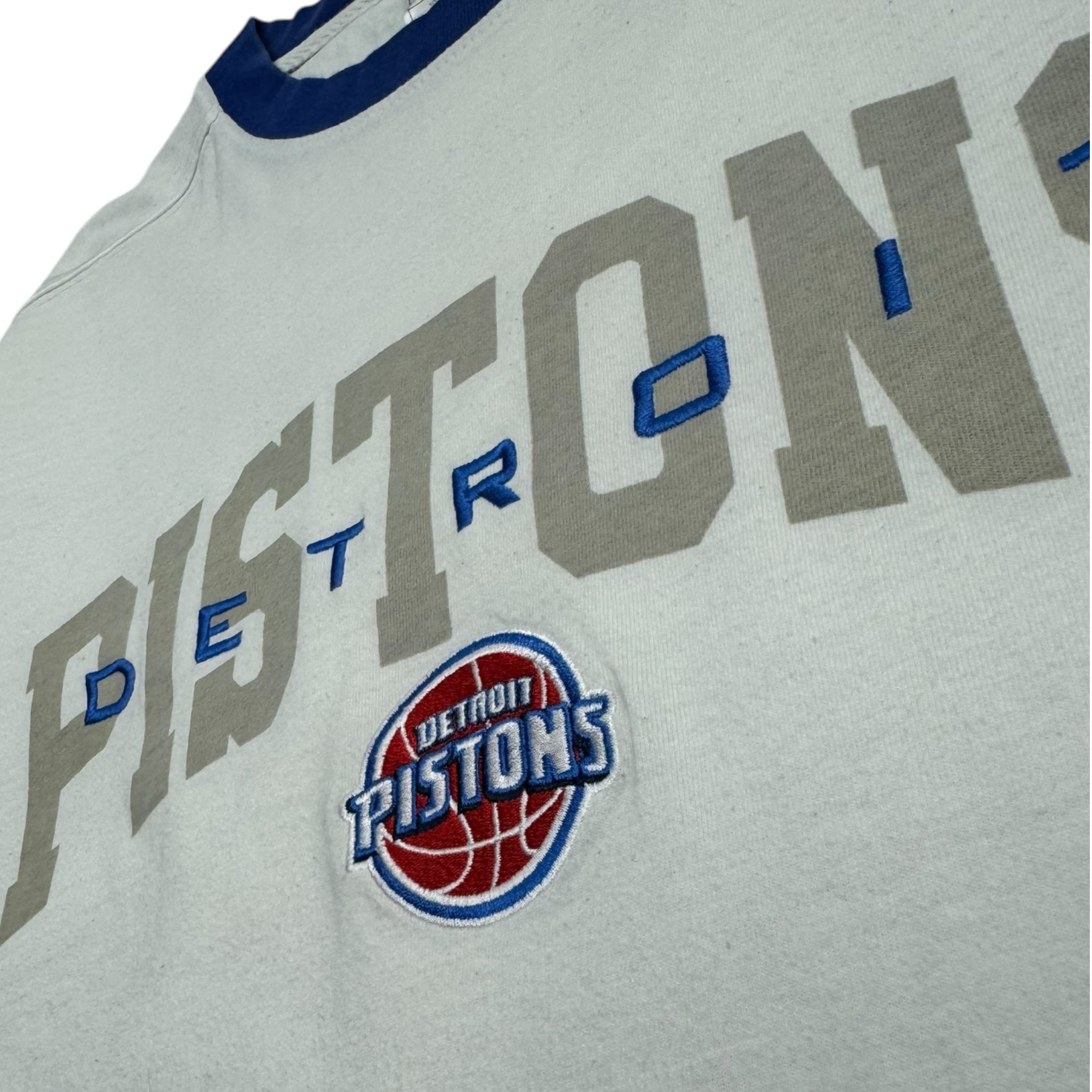 Vintage Detroit Pistons Basketball Ringer T-Shirt