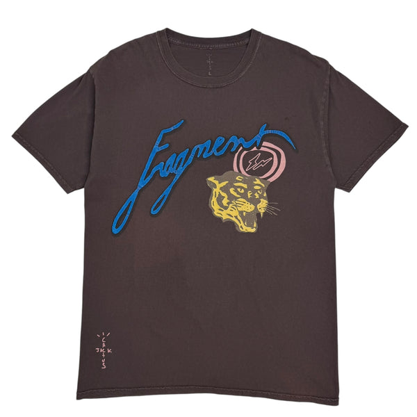 Travis Scott Cactus Jack X Fragment Icons Tee Brown