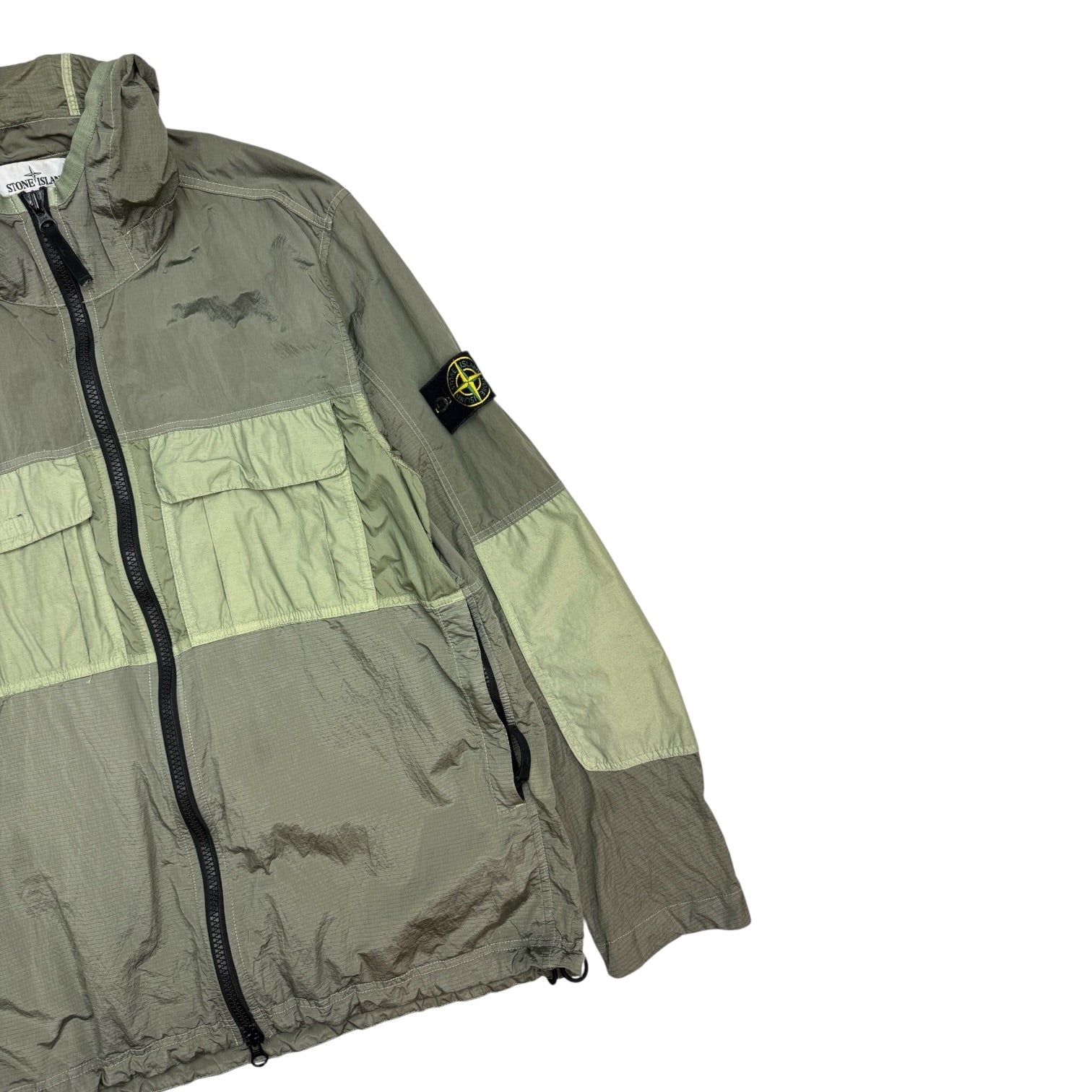 Stone Island Nylon Metal Watro Ripstop Jacket Green