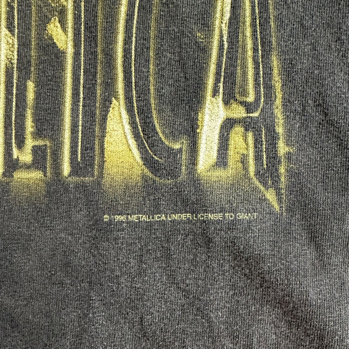 Vintage 1996 Metallica "Load" T-Shirt Black