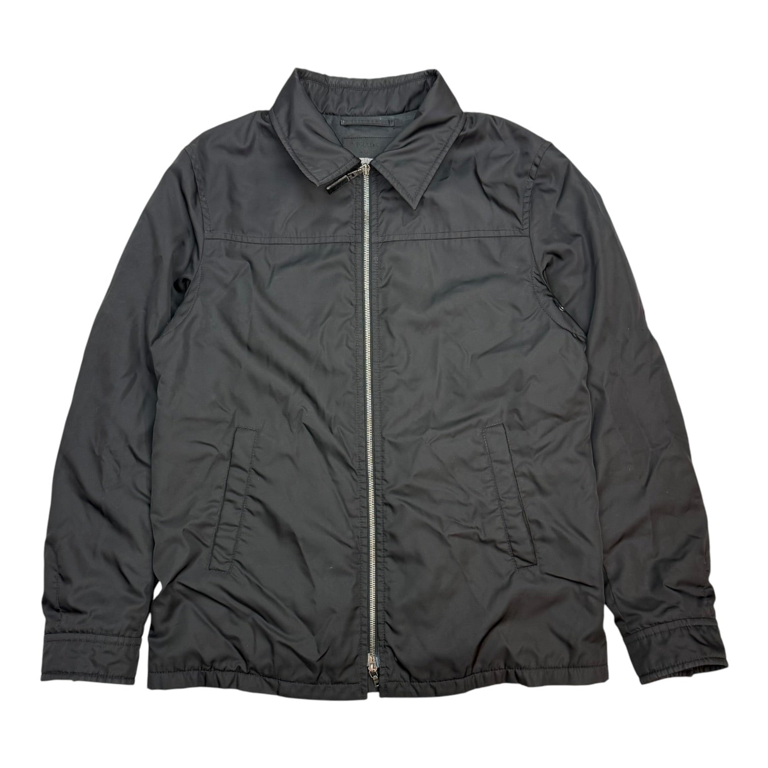 Prada Nylon Work Jacket Black