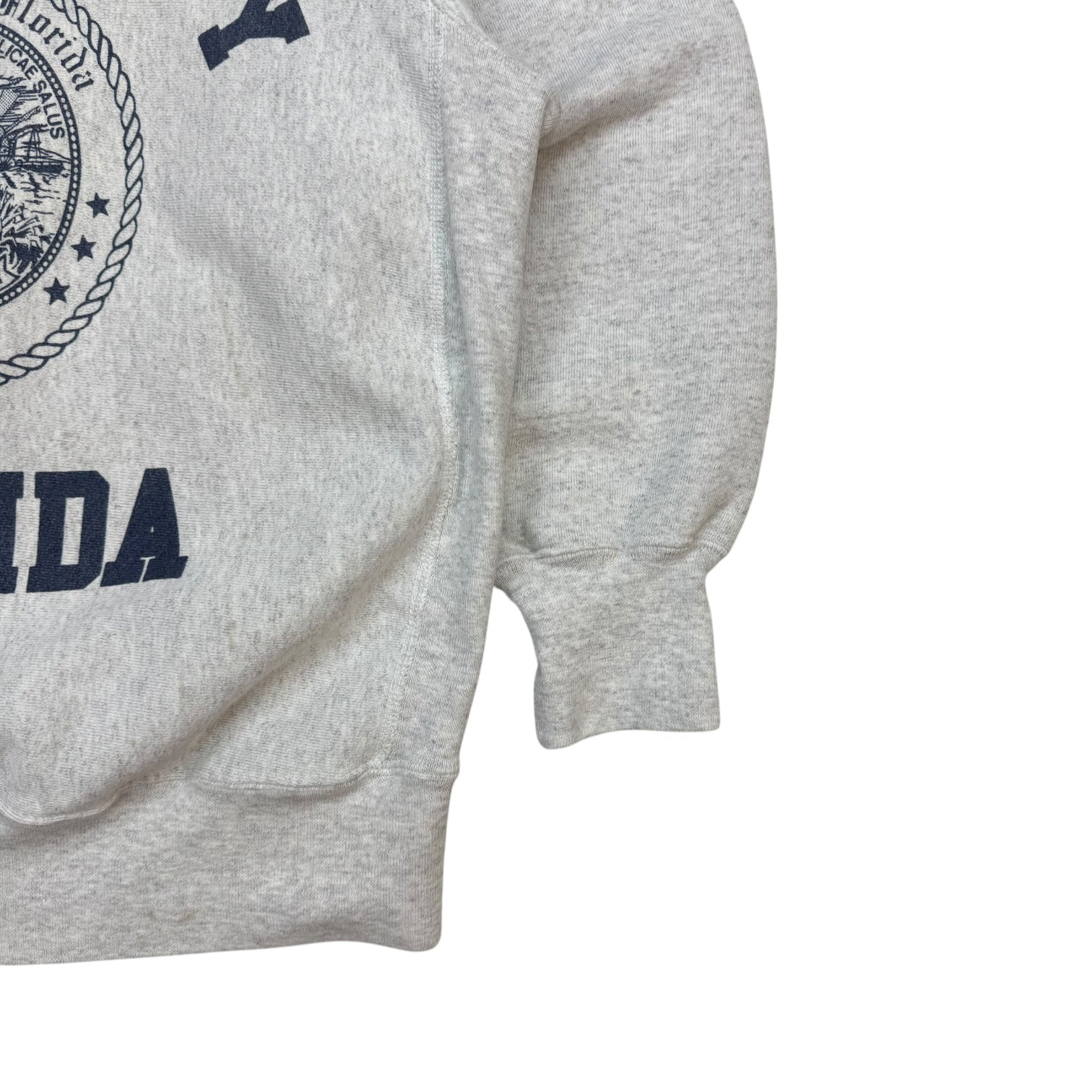 Vintage University Of Florida Crest Crewneck Grey