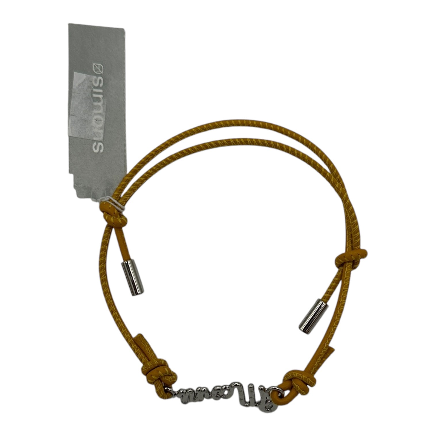 Marni Men’s Logo Signature Bracelet Yellow