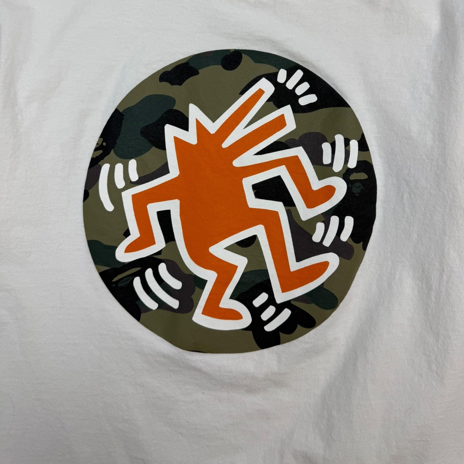 Bape Keith Haring T-Shirt White
