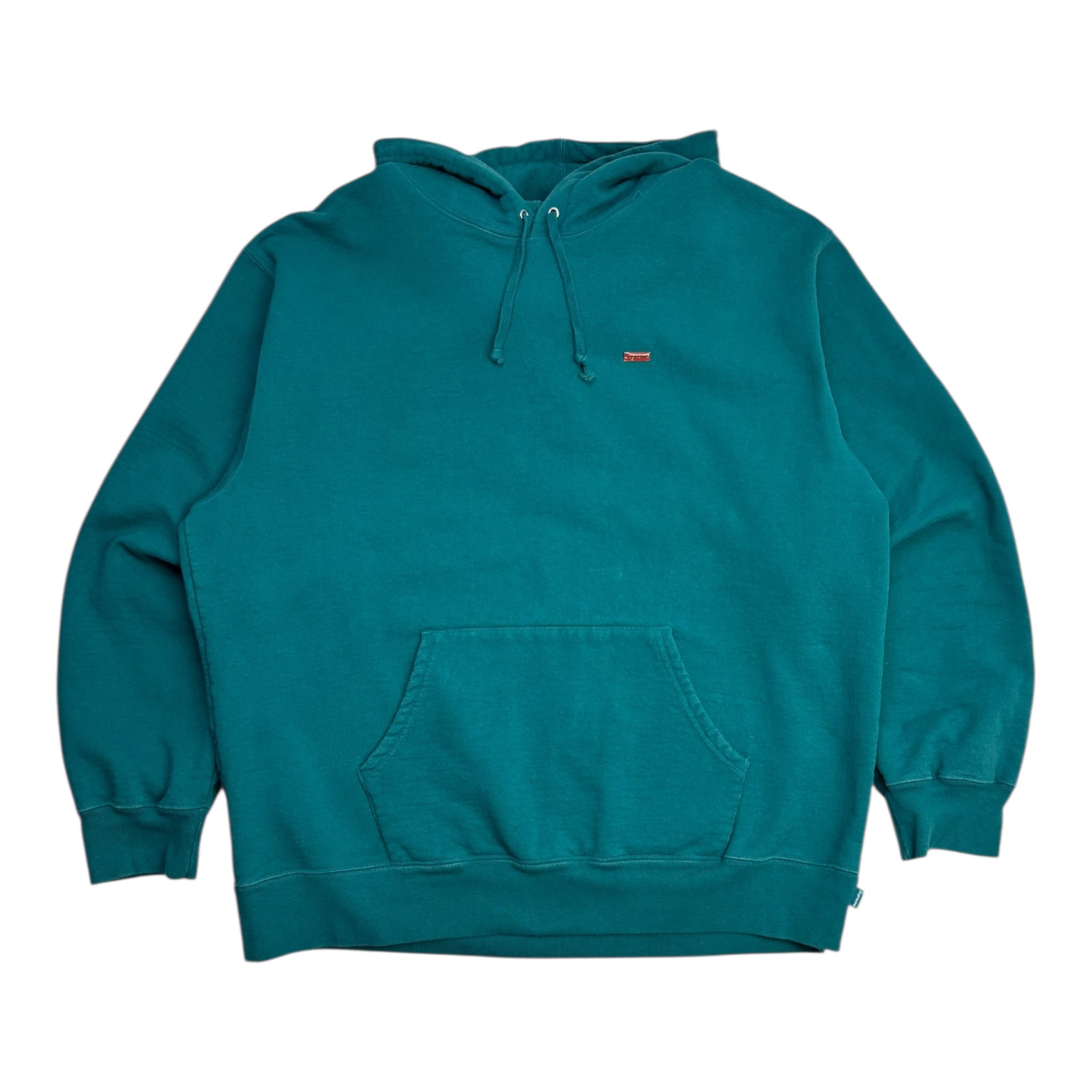 Supreme Enamel Small Box Hooded Sweatshirt Dark Teal