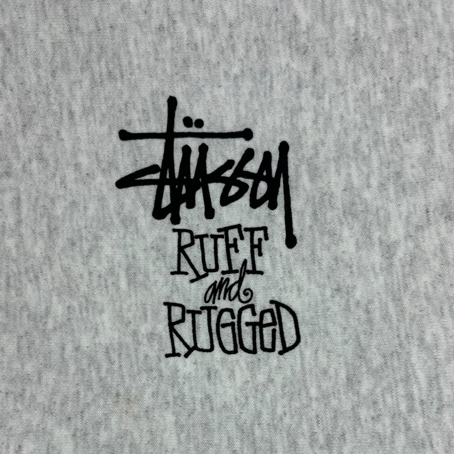 Stussy Well Suited Zip-Up Hoodie Ash Heather