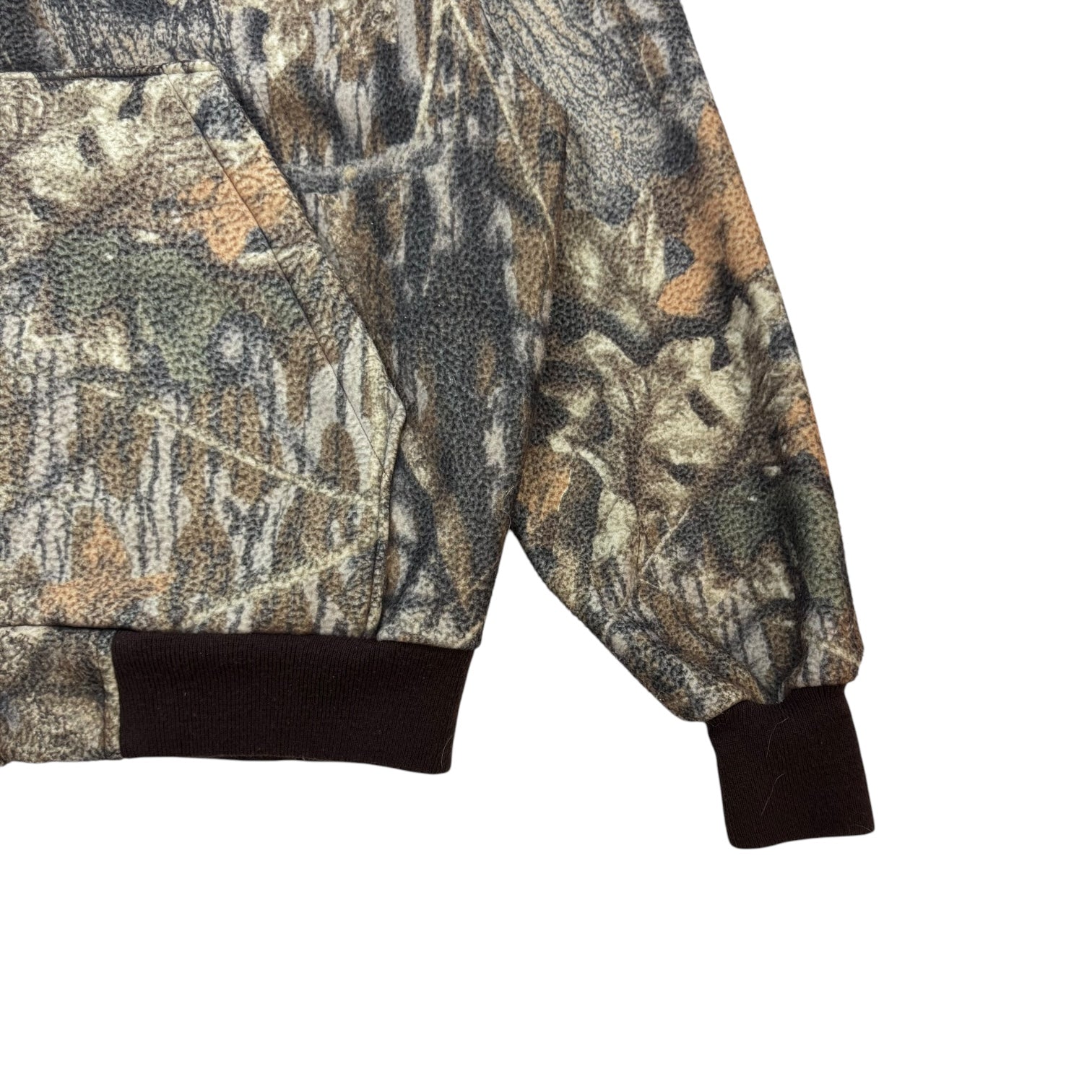 Vintage Mossy Oak Fleece Jacket Camo