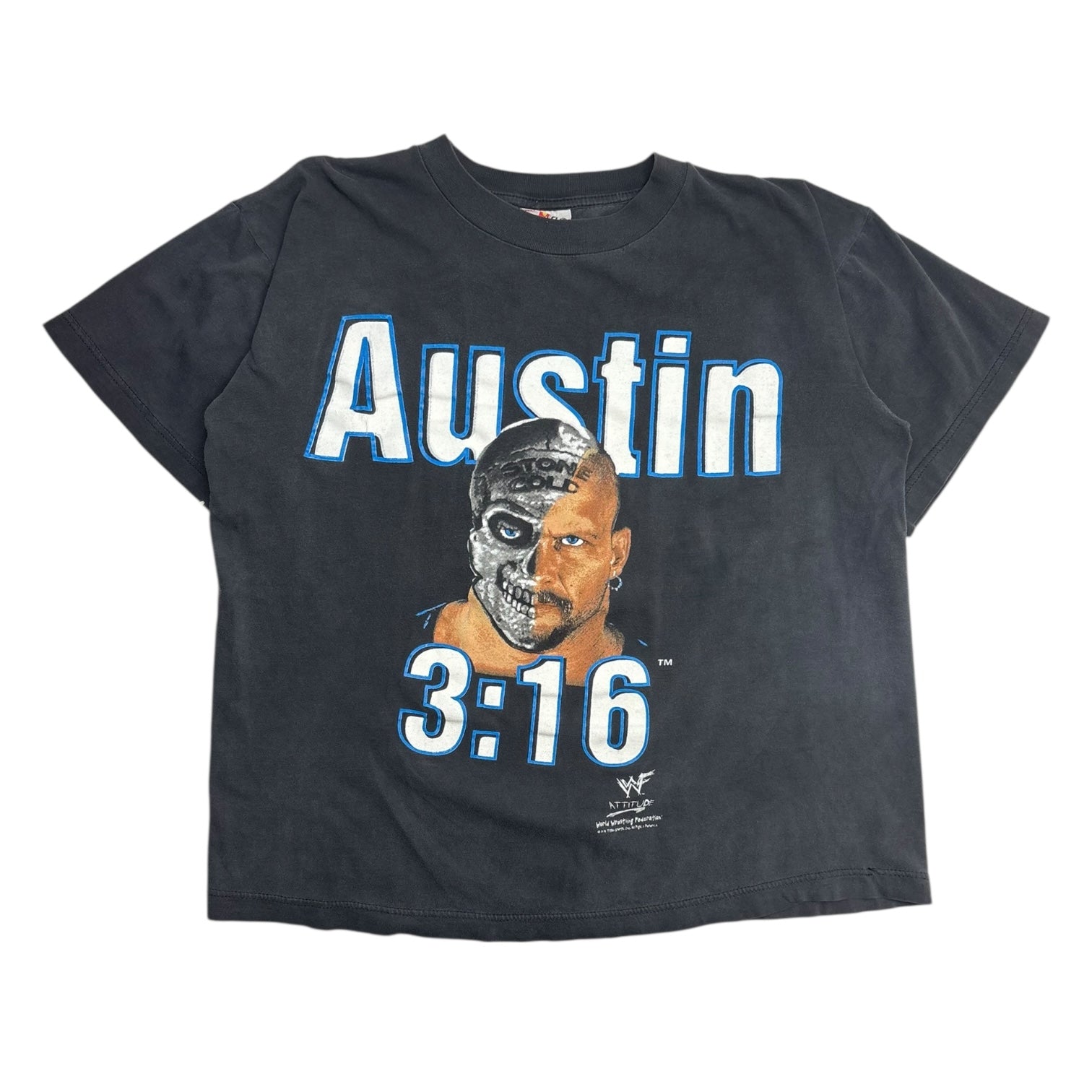 1996 Austin 3:16 Half Skel-Face T-Shirt