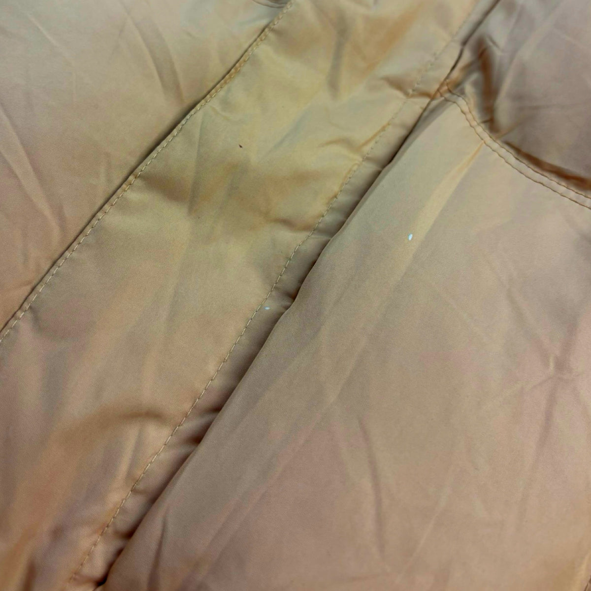 Balenciaga Hooded Down Puffer Tan