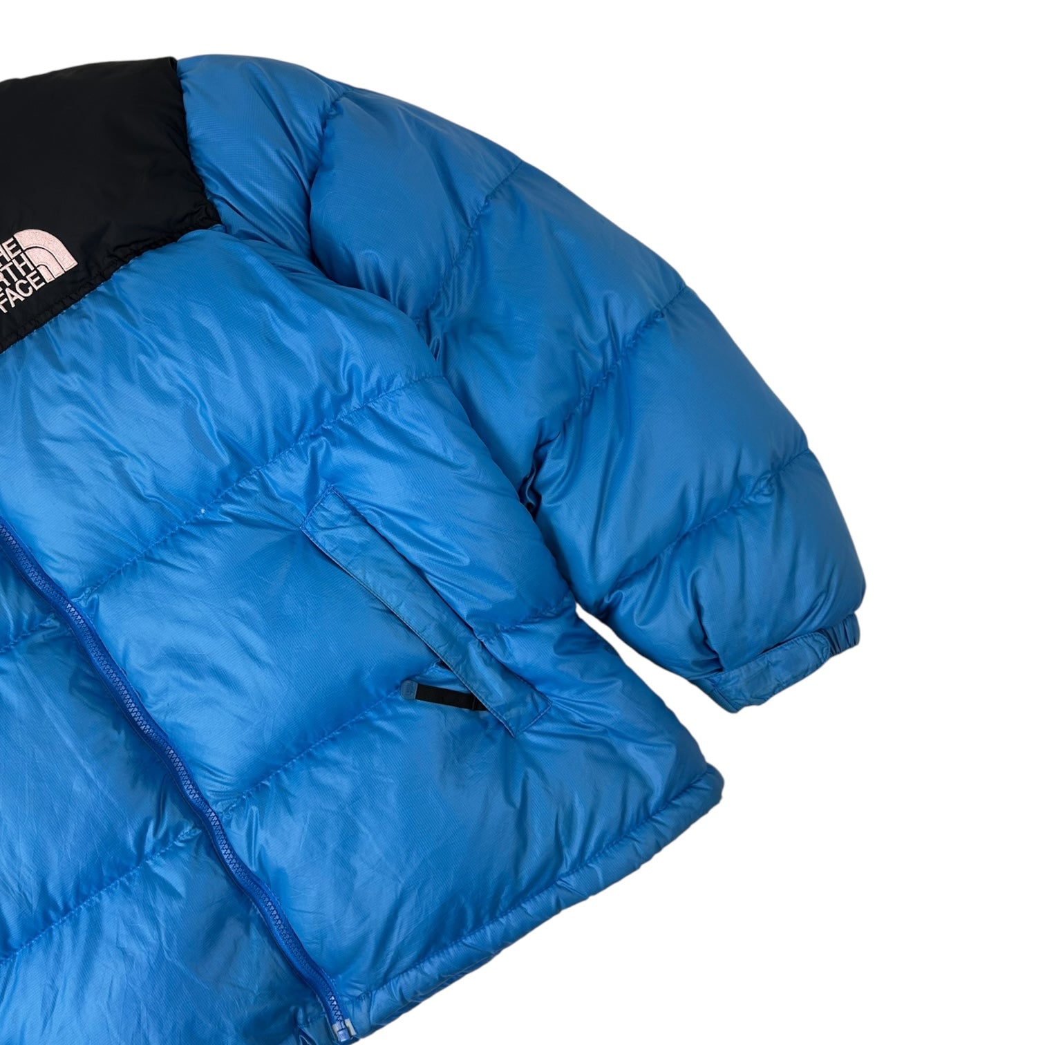 North Face 700 Puffer Jacker Blue/Black