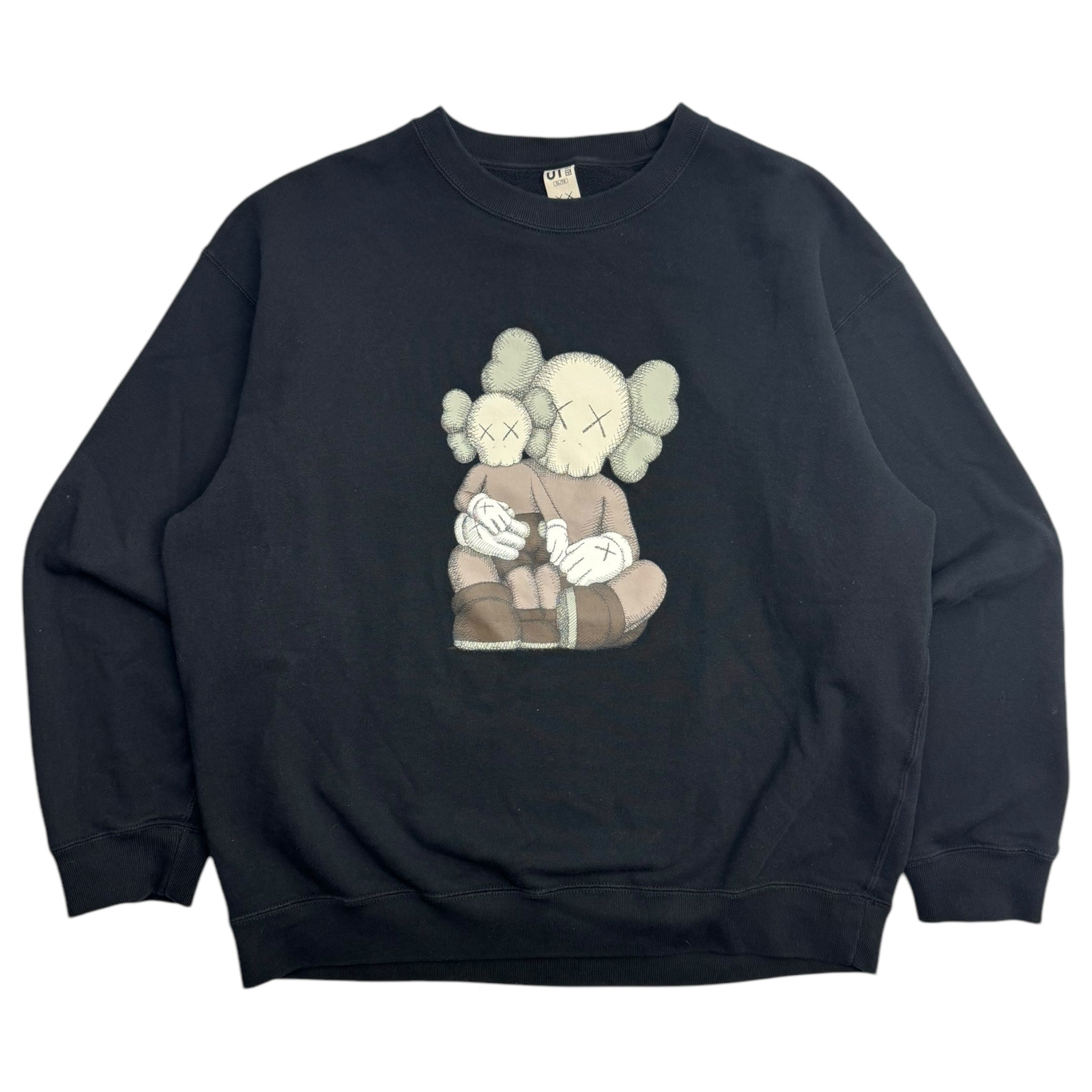 Kaws x Uniqlo Companion Sweater Black