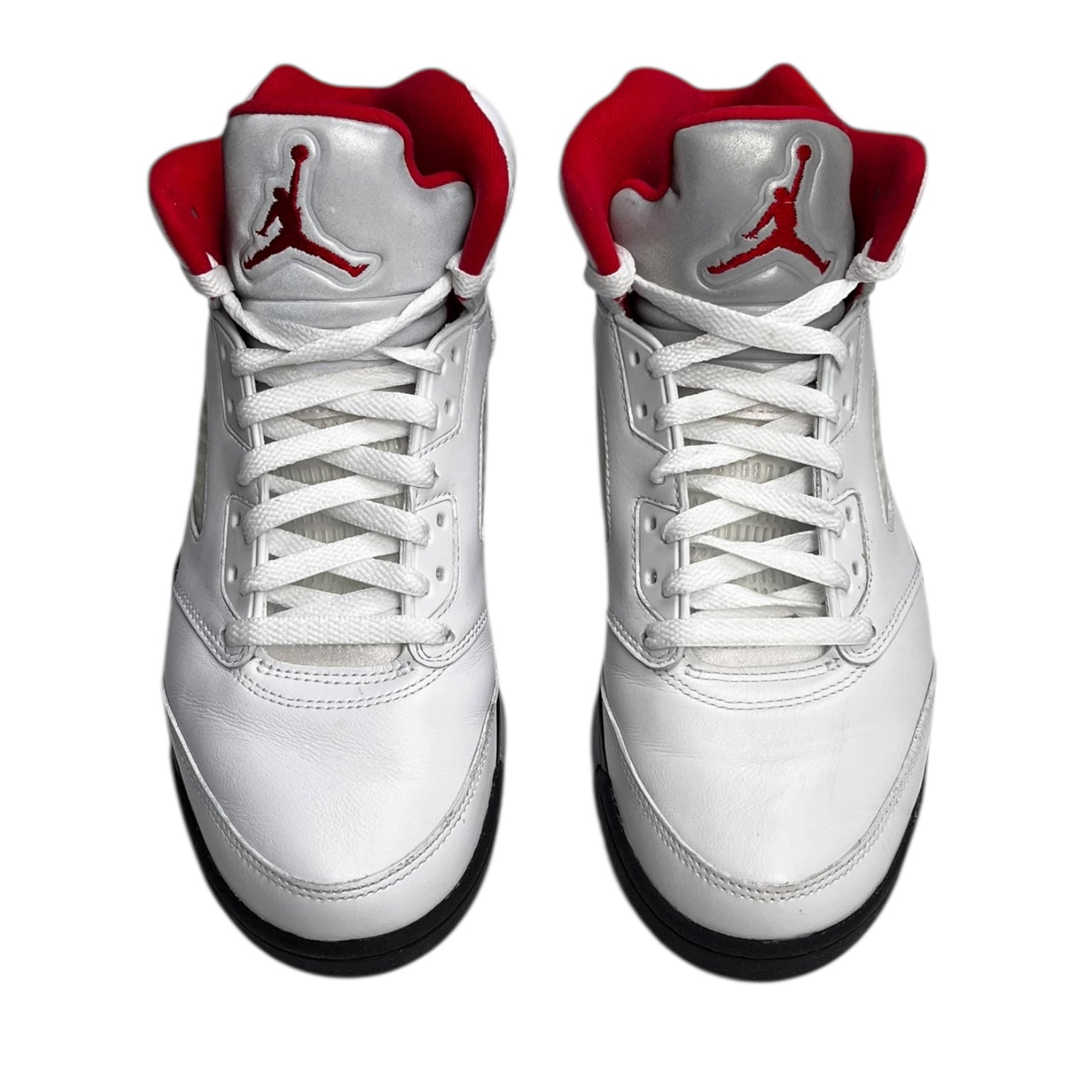 Jordan 5 Fire Red Silver Tongue (2020) (Used)