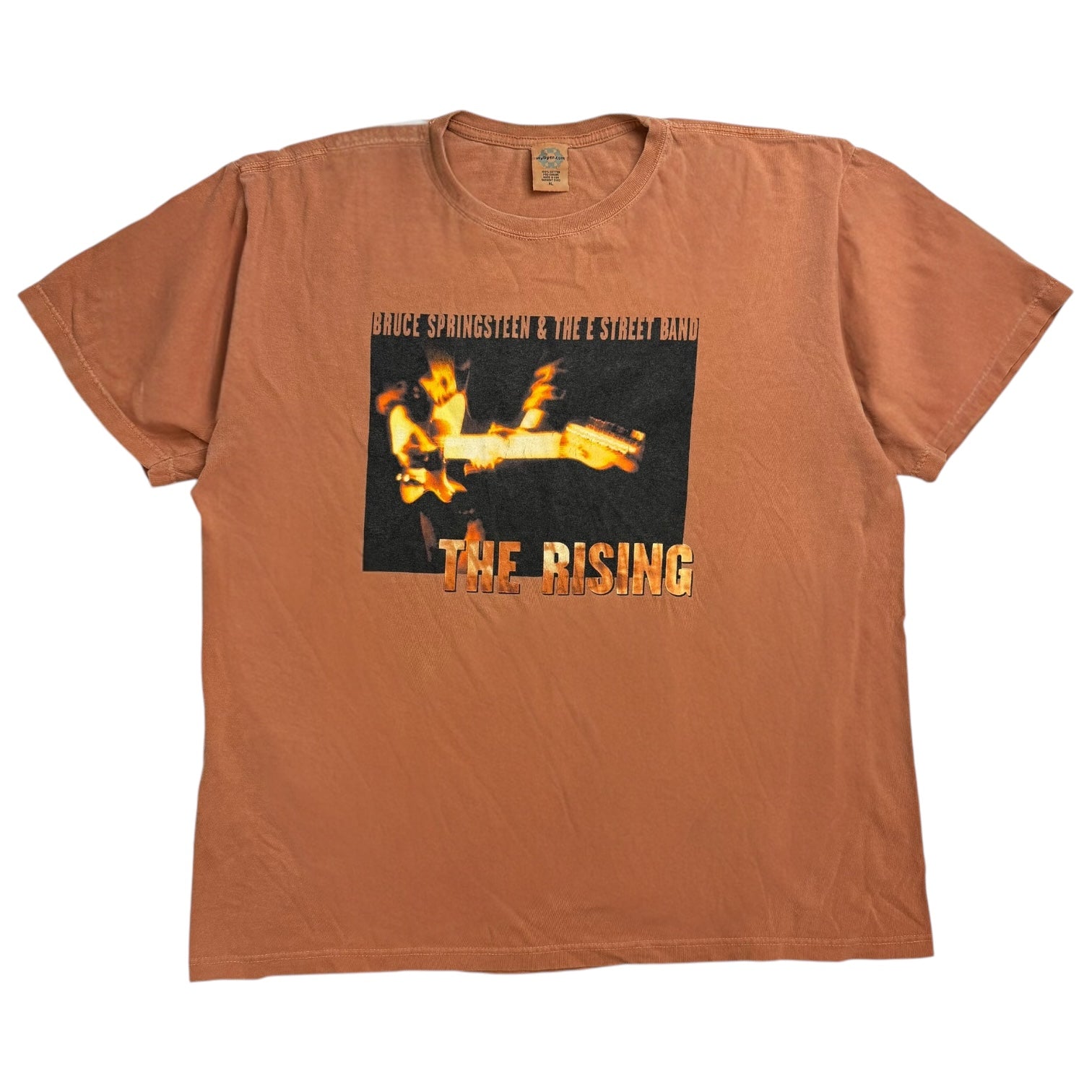 2003 Bruce Springsteen & The E Street Band ‘The Rising’ Tee Peach