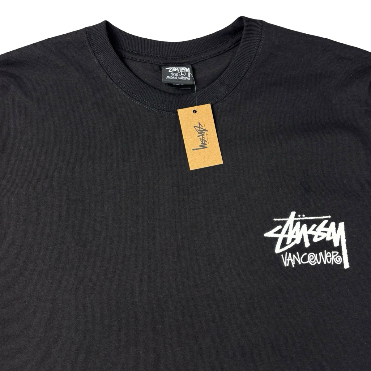 Stussy Stock Vancouver Tee Black