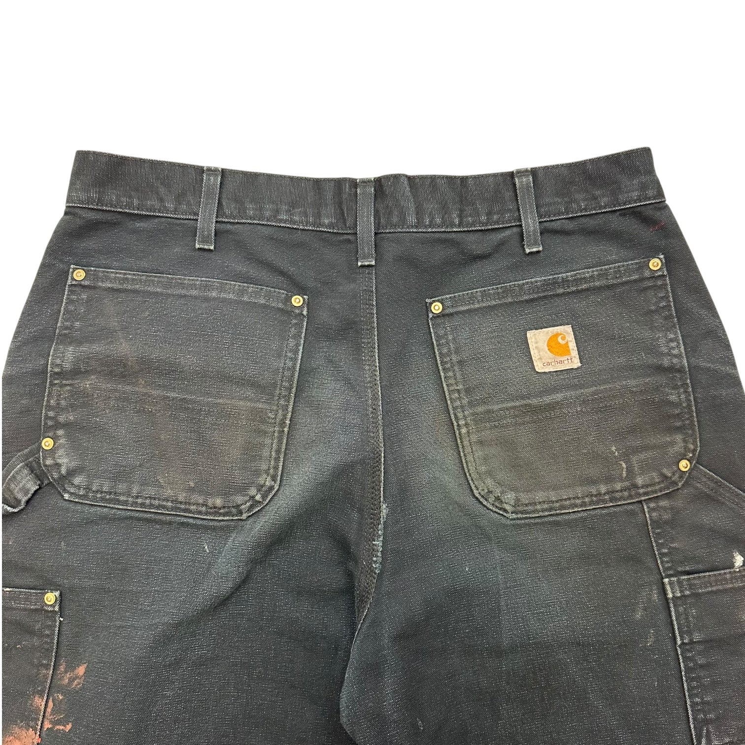 Vintage Carhartt Double Knee Pants Black