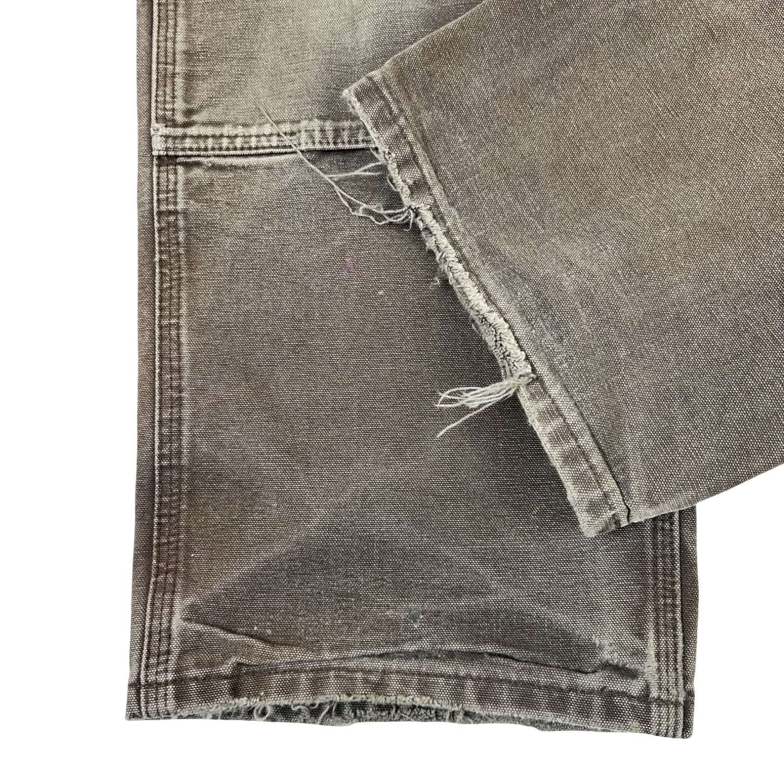 Vintage Carhartt B136 Dark Brown Canvas Double-Front Work Pants