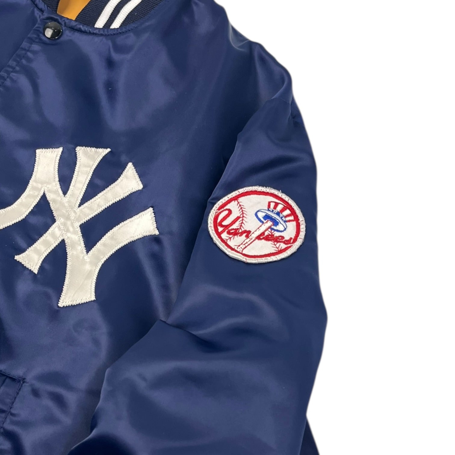 Vintage New York Yankees Satin Bomber Jacket