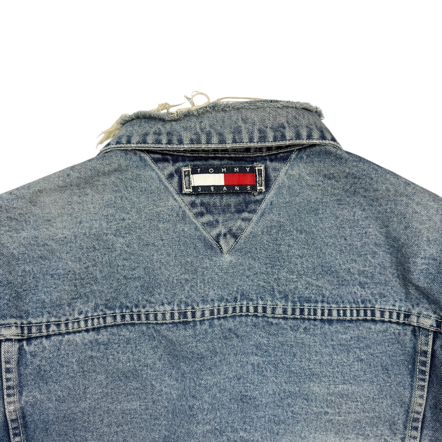 Vintage Tommy Hilfiger Denim Jacket Light Wash