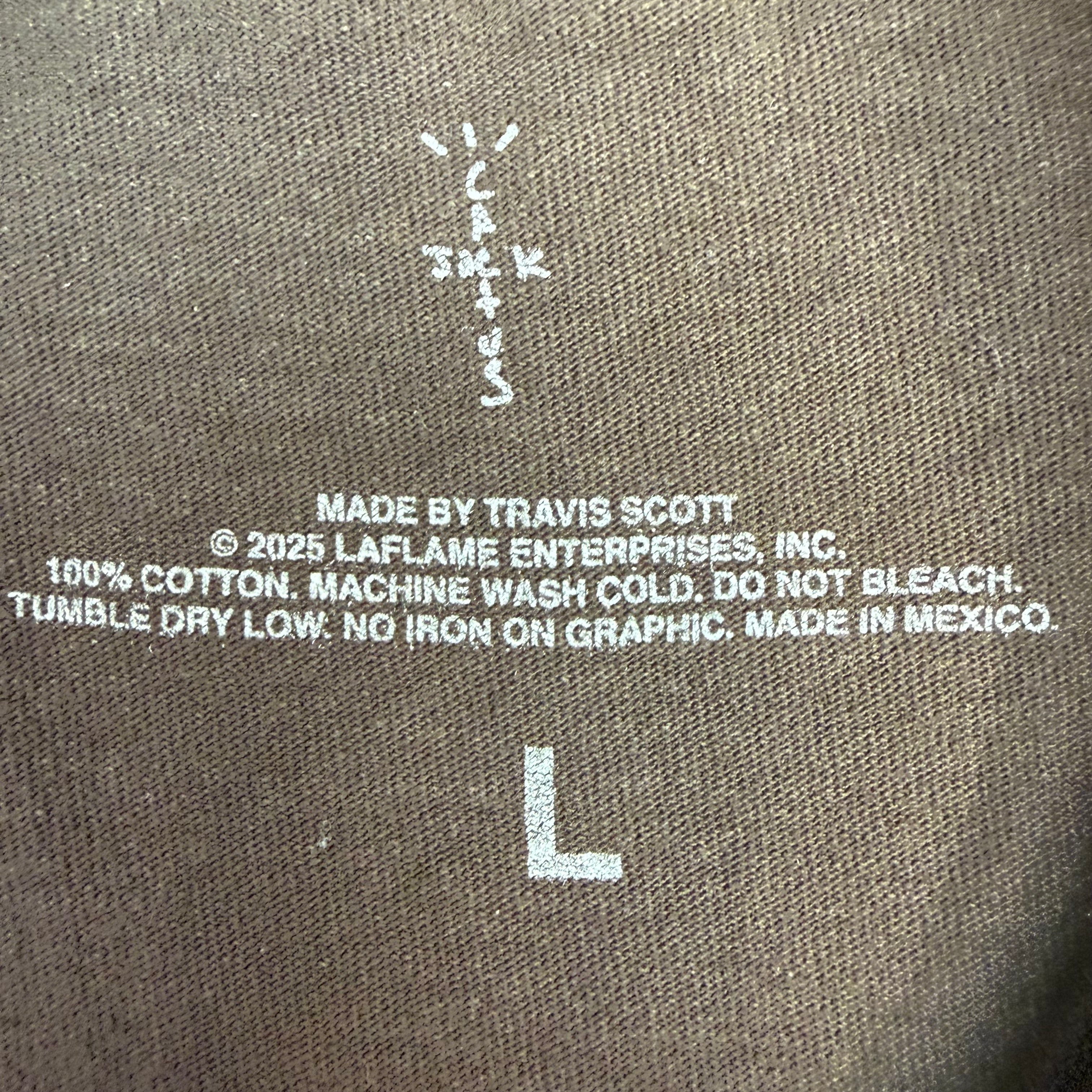 Travis Scott Cactus Jack Jackboys 2 Longsleeve Brown