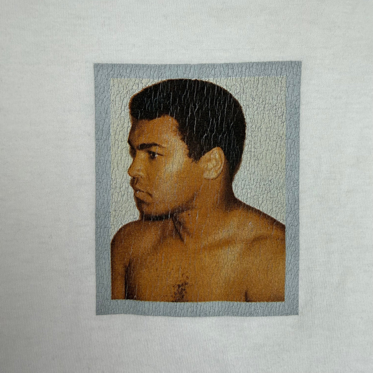 Supreme X Andy Warhol Mohammad Ali Tee White