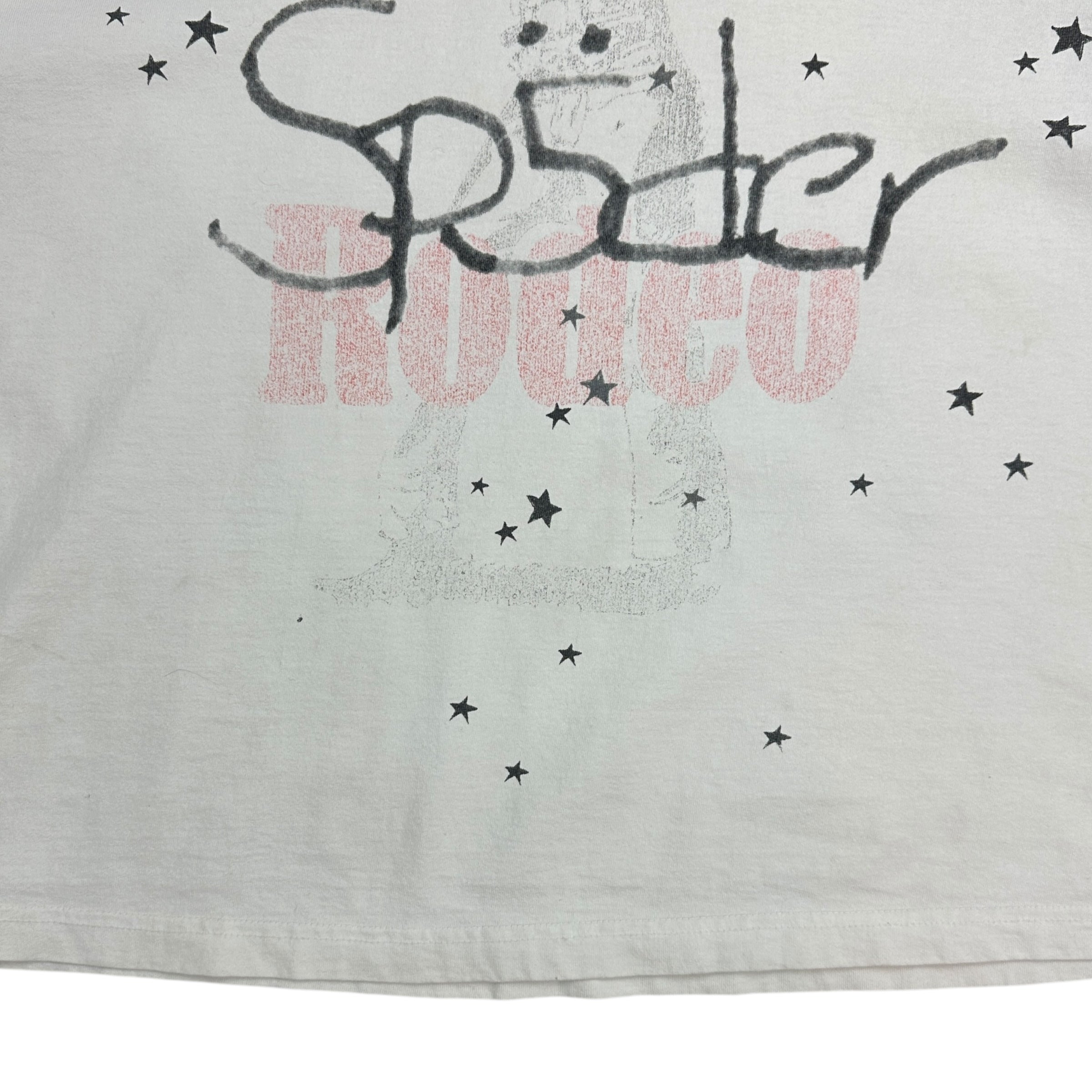 Travis Scott x Sp5der Final Days Of Rodeo Tee White