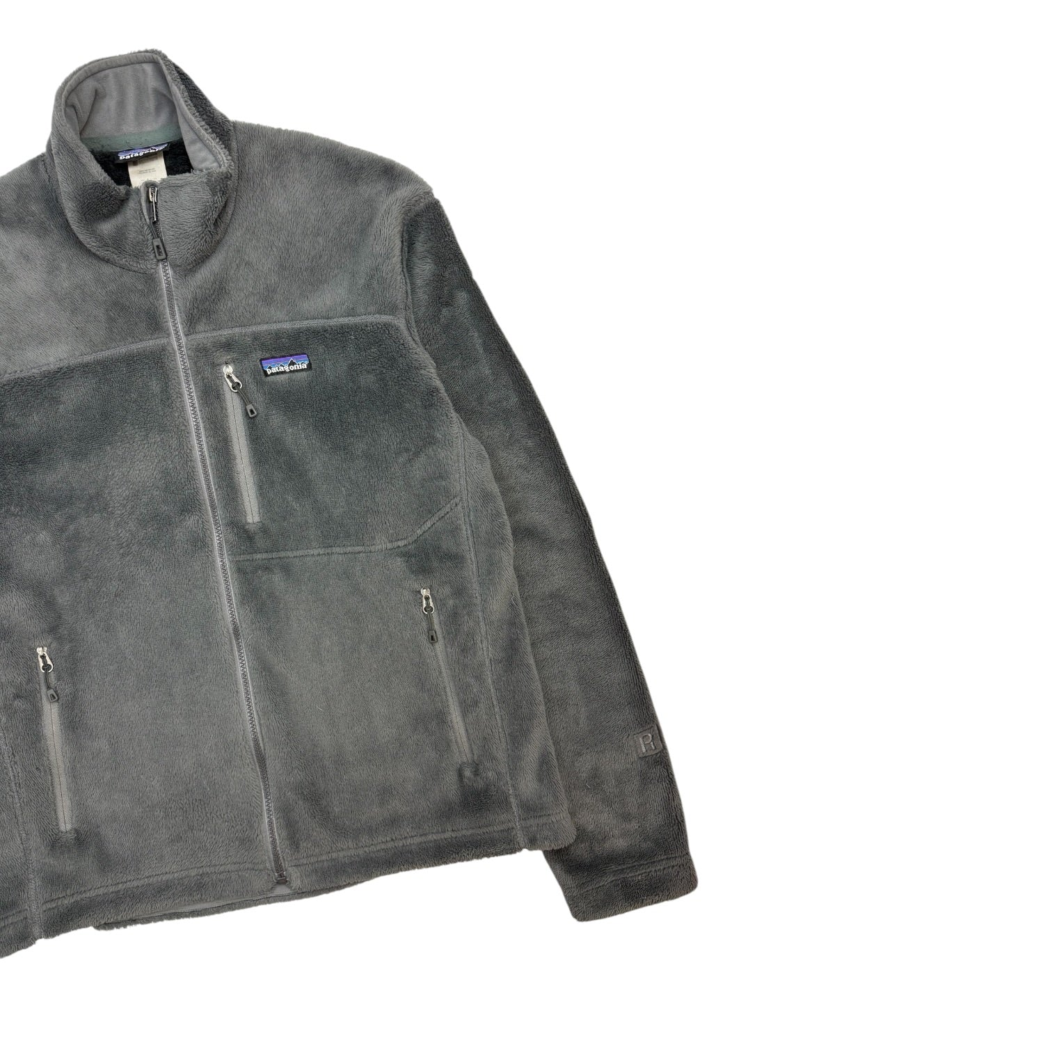 Vintage Patagonia R4 Regulator Fleece Jacket Grey