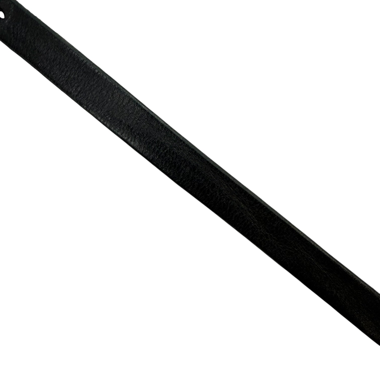 Our Legacy 2CM Belt Black Leather