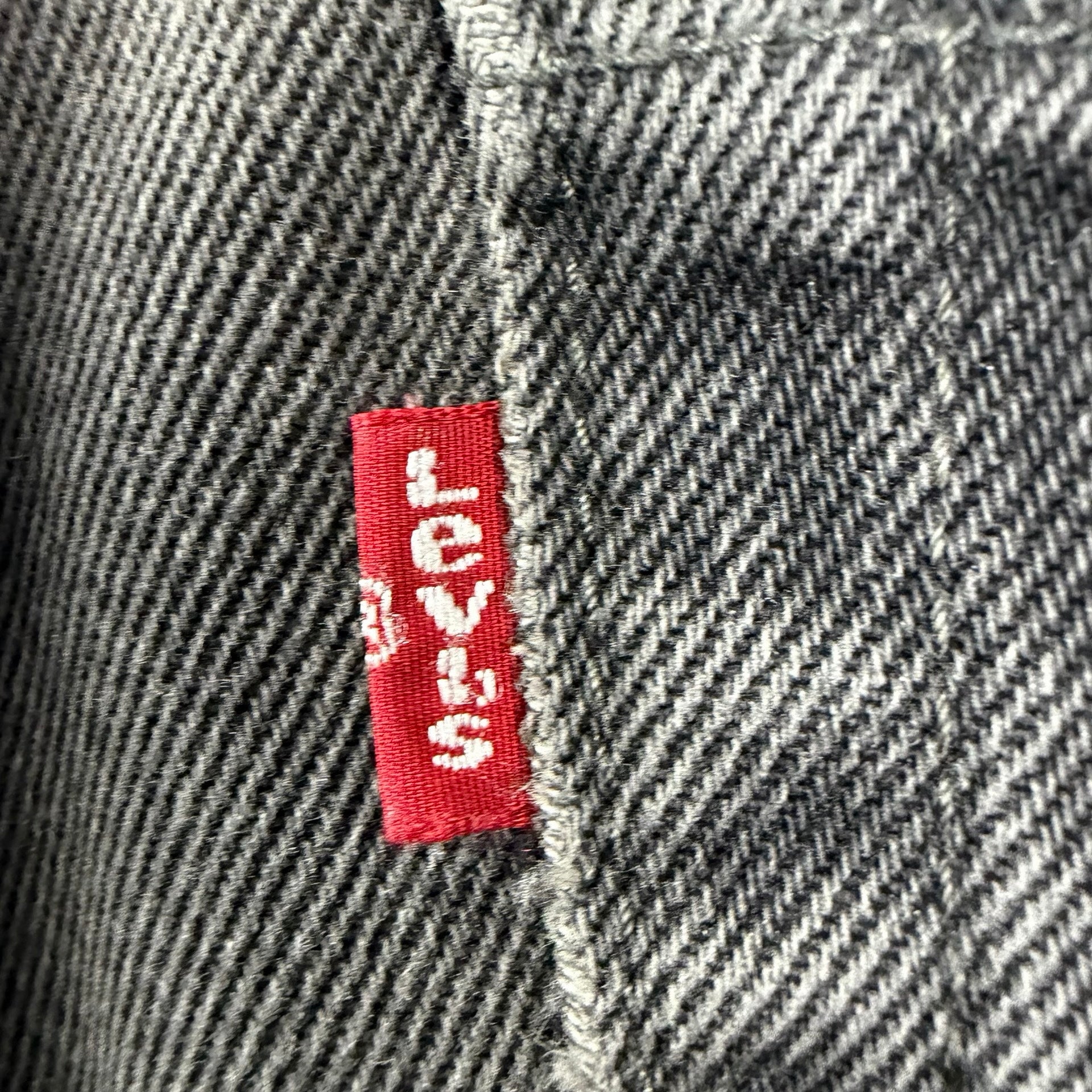 Vintage Levi’s 505 Distressed Denim Jeans Black