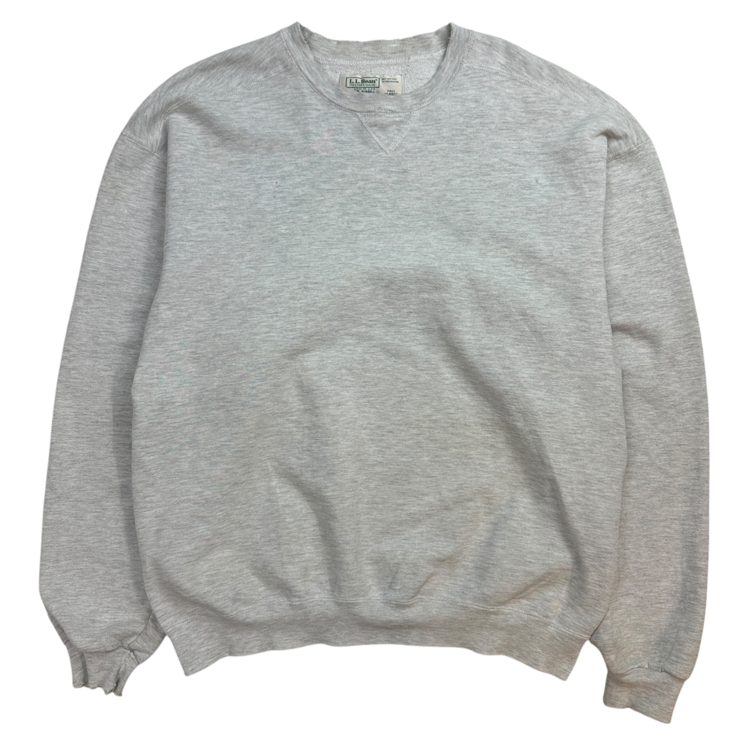 Vintage L.L.Bean x Russell Athletic Crewneck Grey