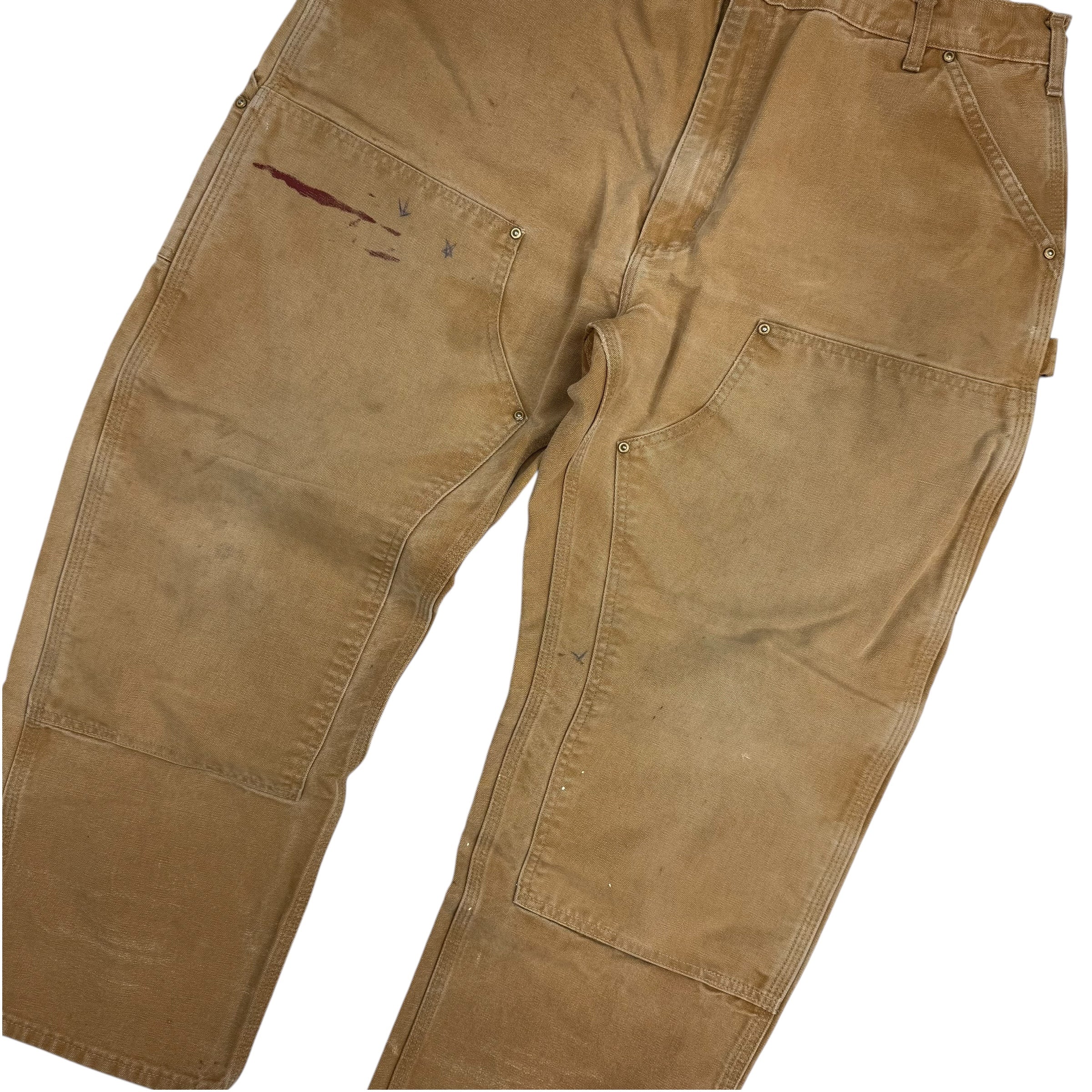 Vintage Carhartt Double Knee Pants Tan