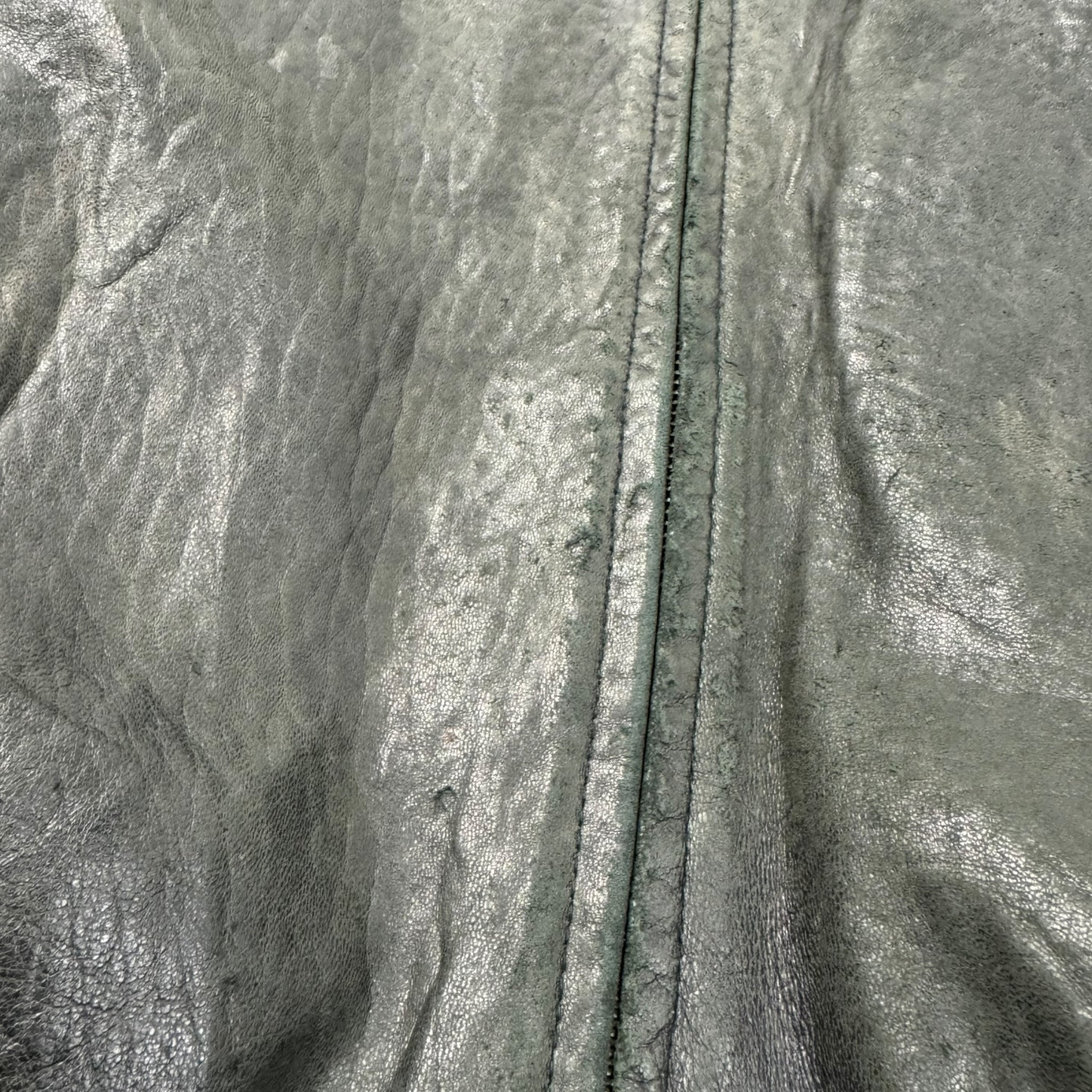 Vintage Karl Kani Leather Varsity Jacket