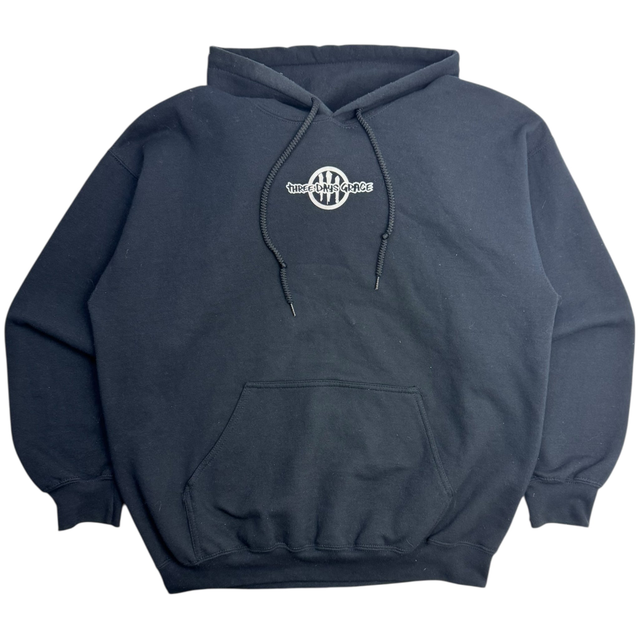 Vintage Three Days Grace Hoodie Black