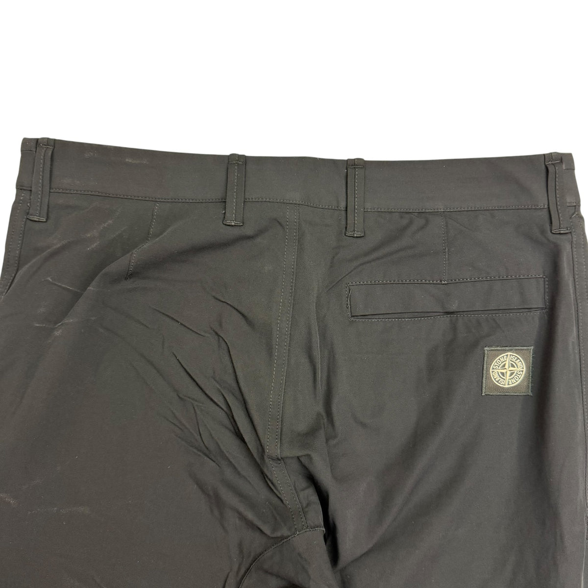 Stone Island Pocket Trousers Black